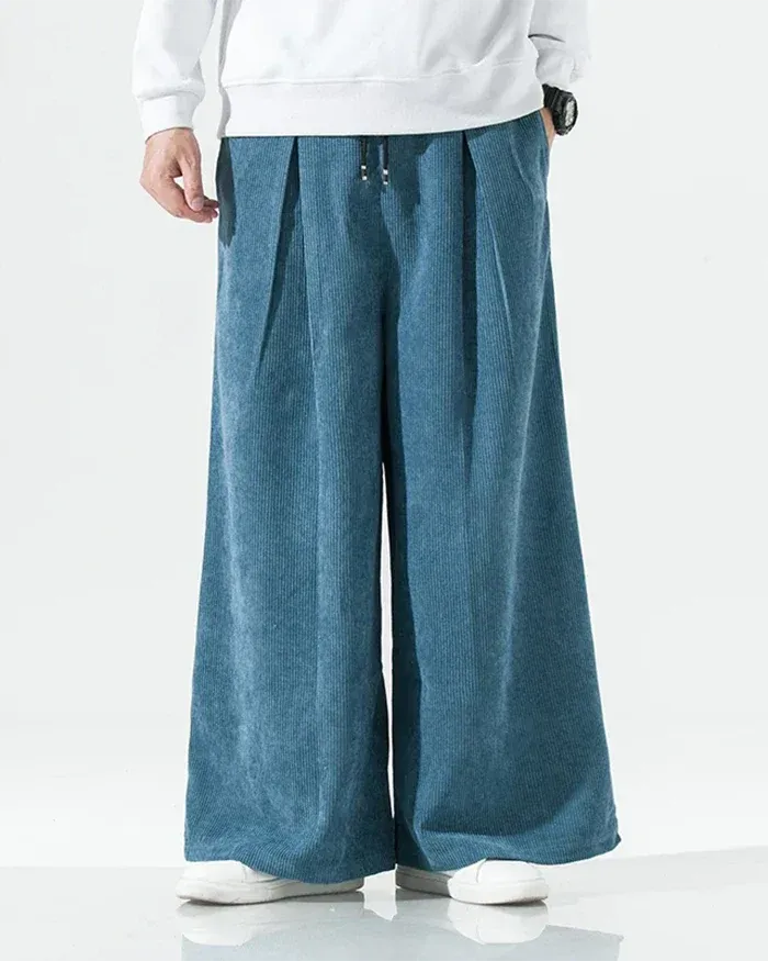 Luxurious Velvet Wide Leg Pants
