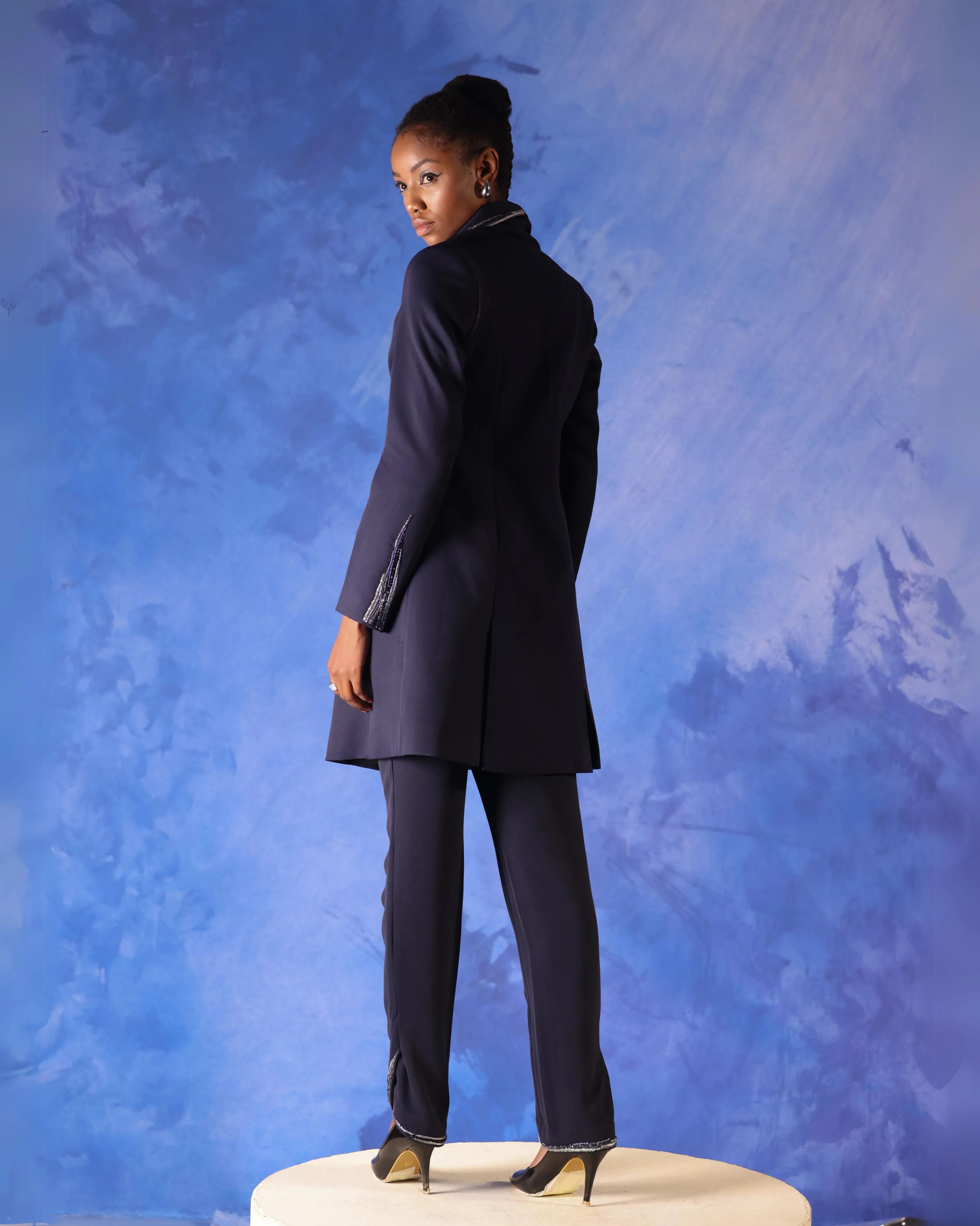 Maha Trousers with Split Hem