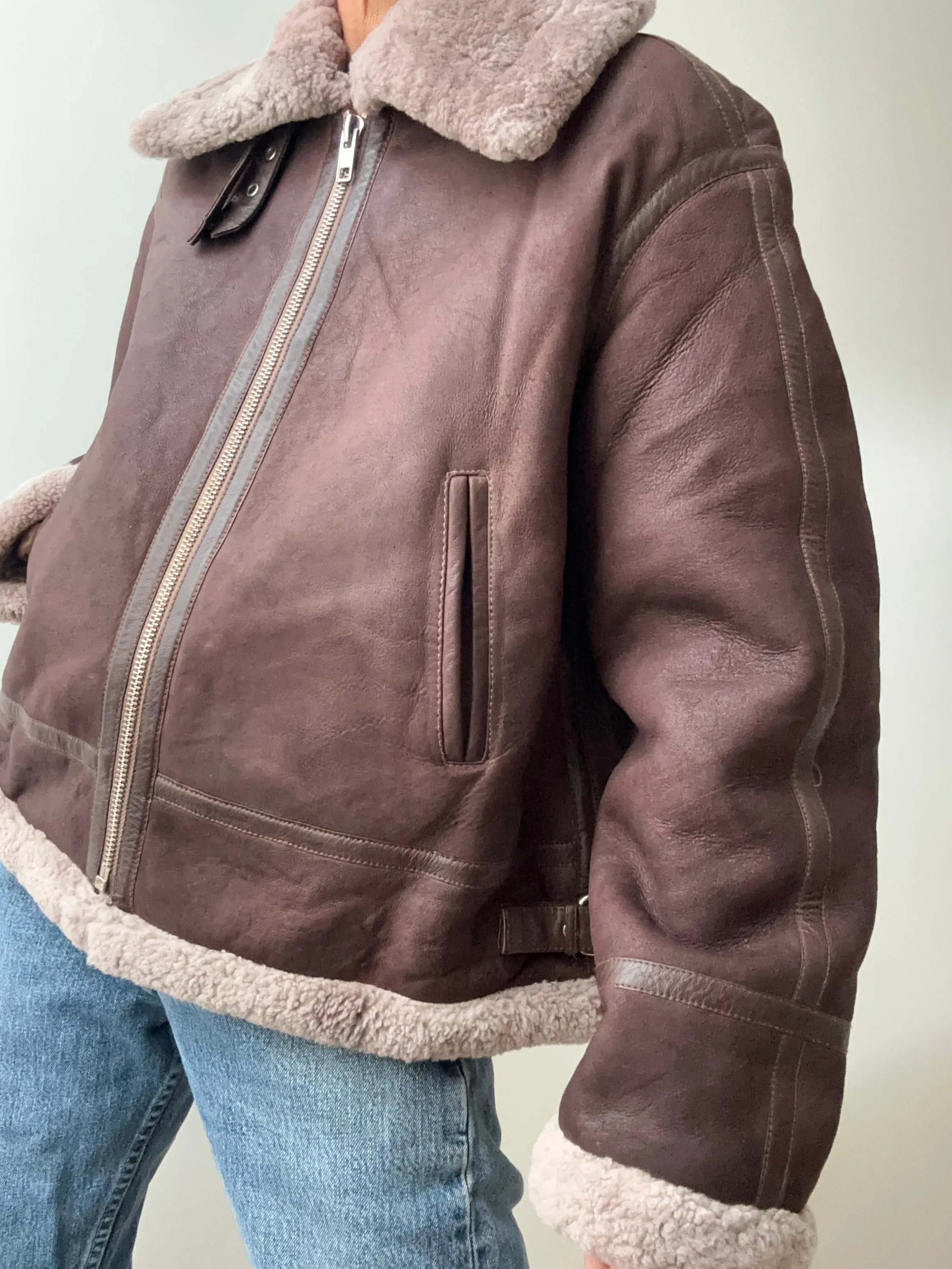 Maje Shearling Jacket