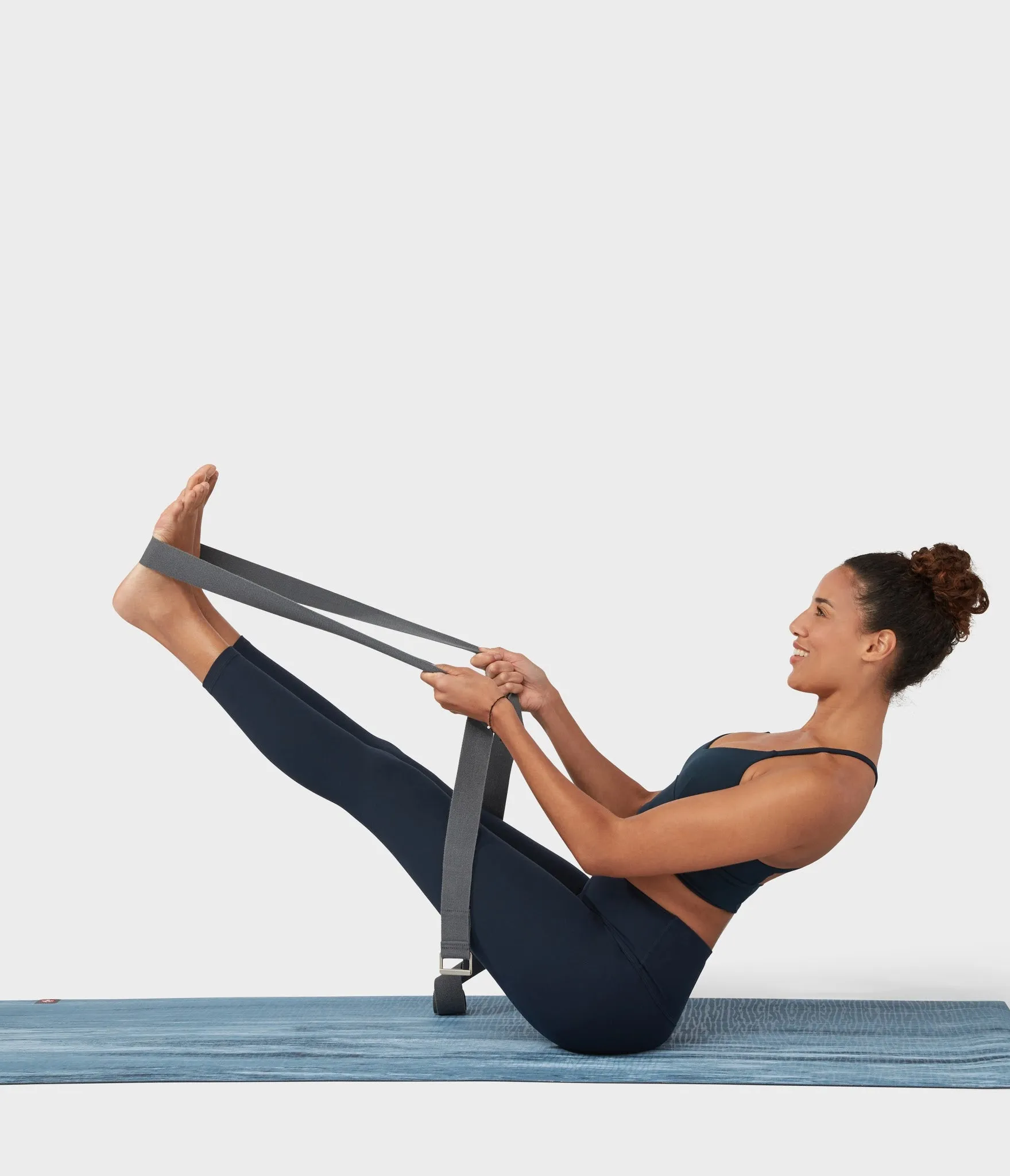 Manduka Apparel - Women's Performance Legging - High Rise W/Media Pocket - Dark Sapphire