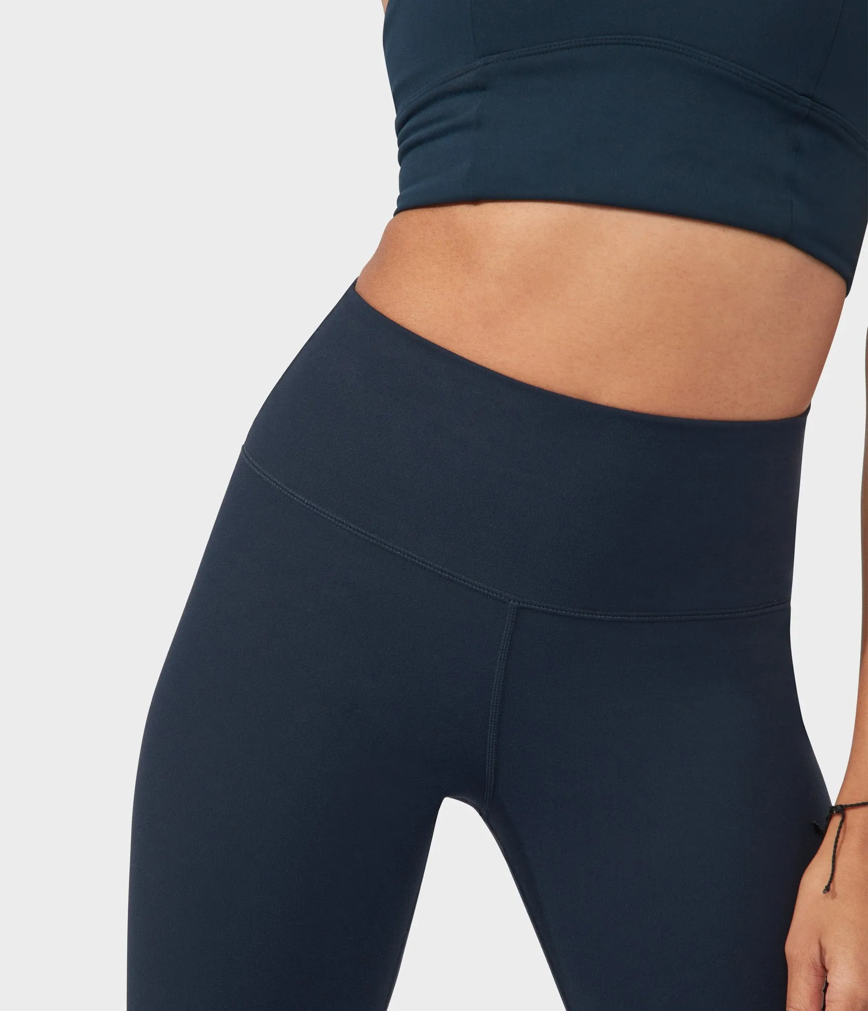 Manduka Apparel - Women's Performance Legging - High Rise W/Media Pocket - Dark Sapphire