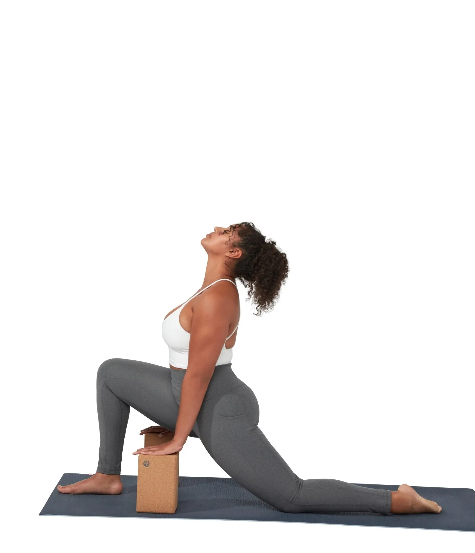 Manduka Apparel - Women's Renew Legging1 - Heathered Grey