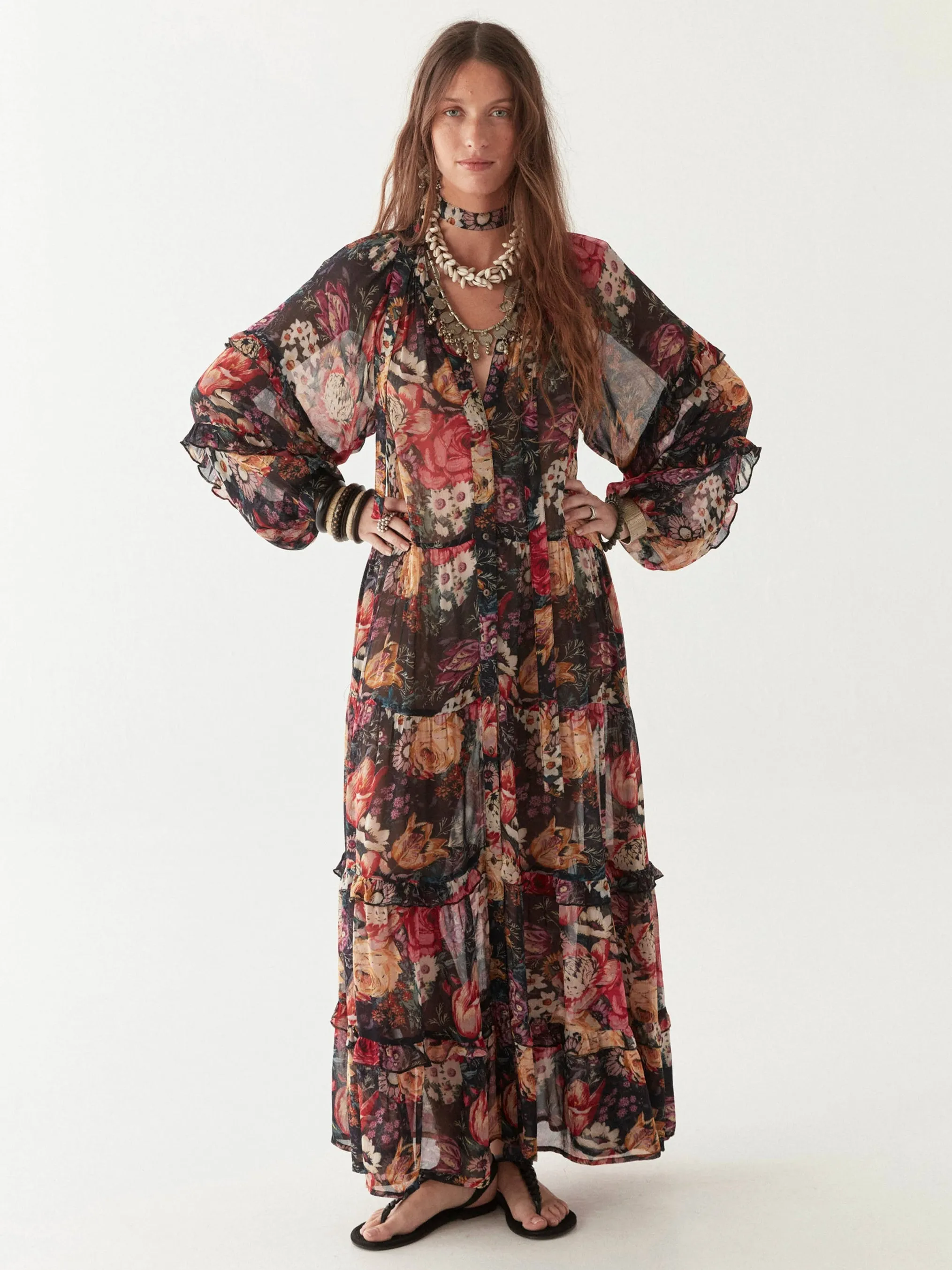 Margot Dress - Mustique Canterbury