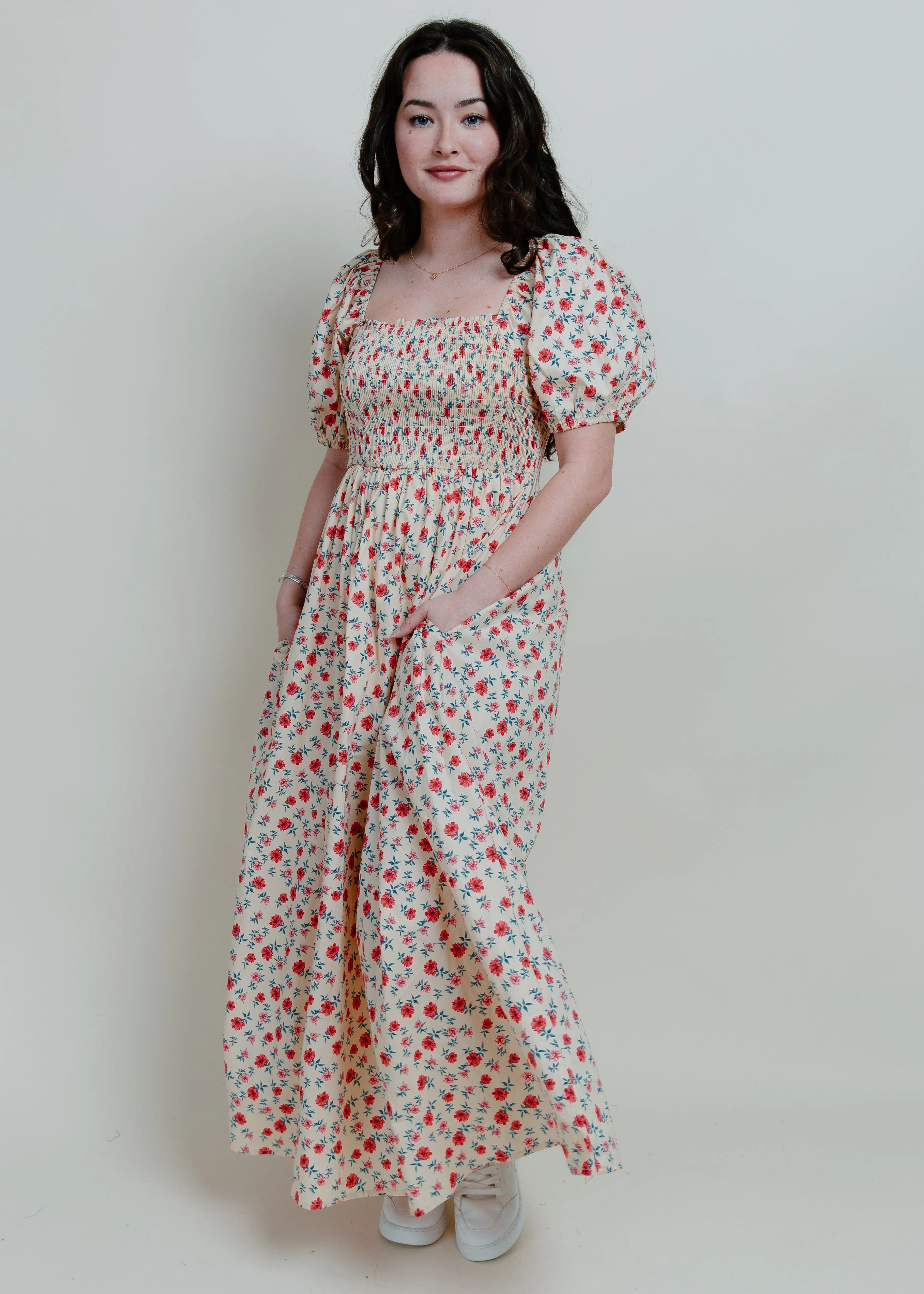Marybelle Floral Midi Dress