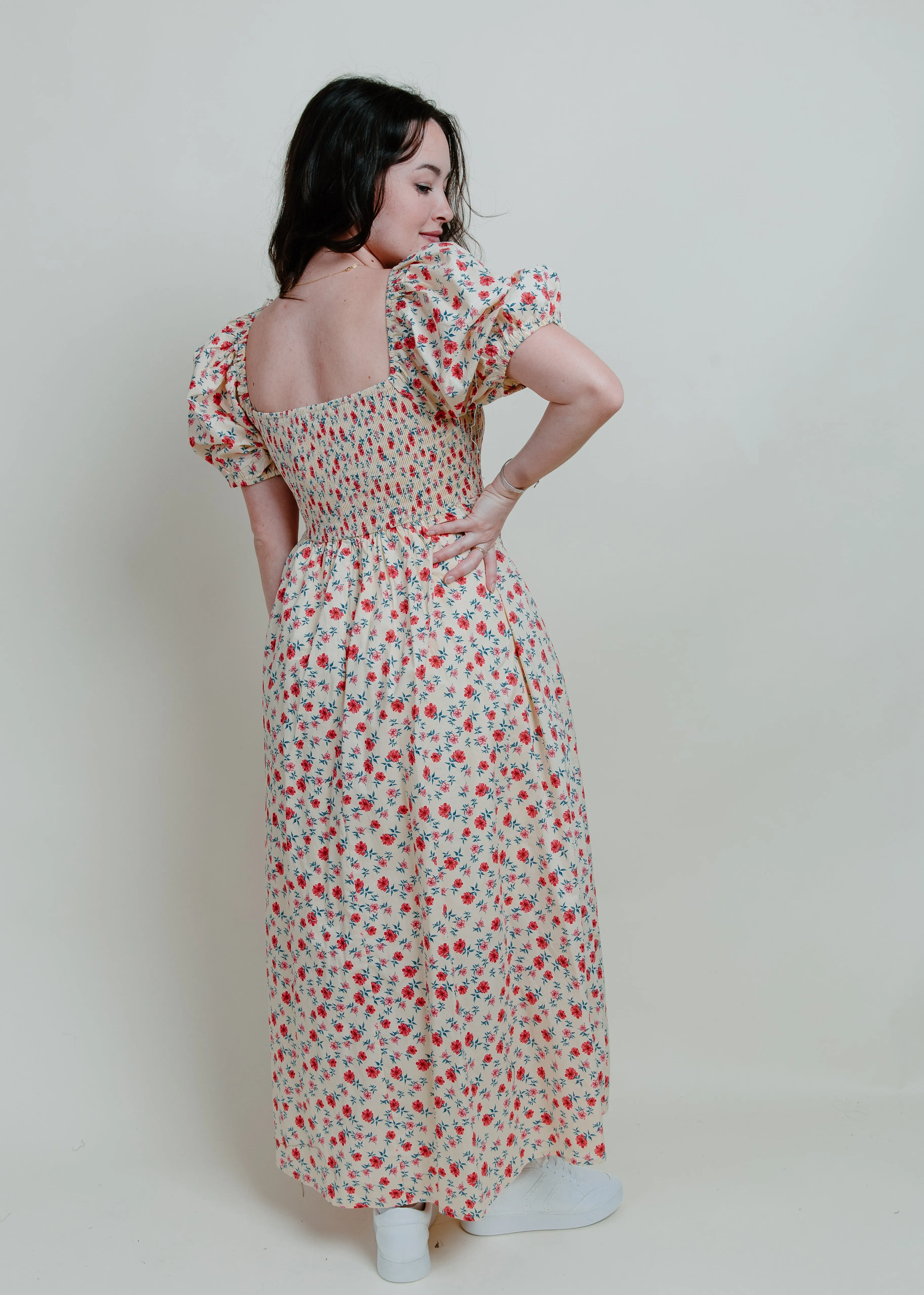 Marybelle Floral Midi Dress
