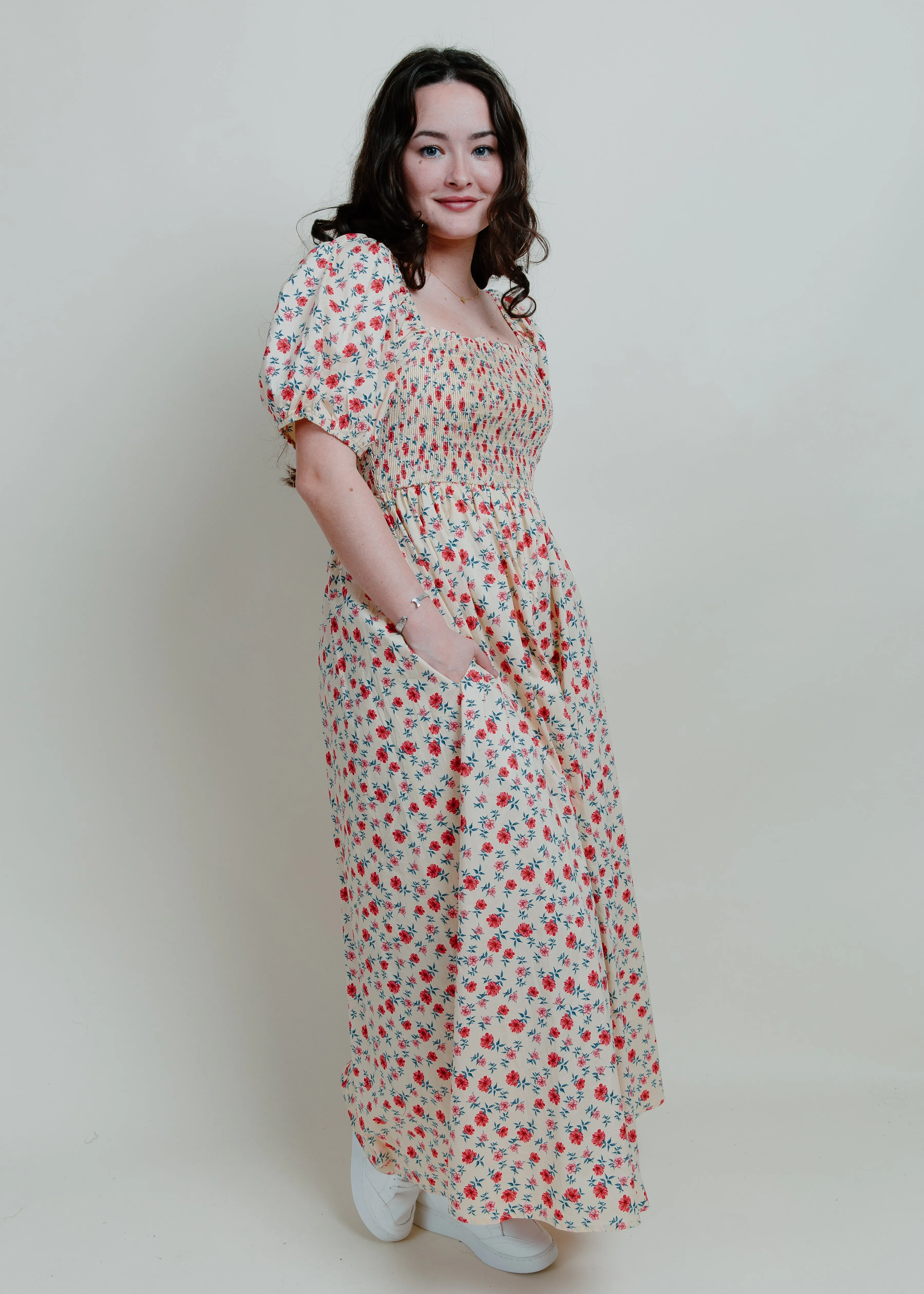 Marybelle Floral Midi Dress