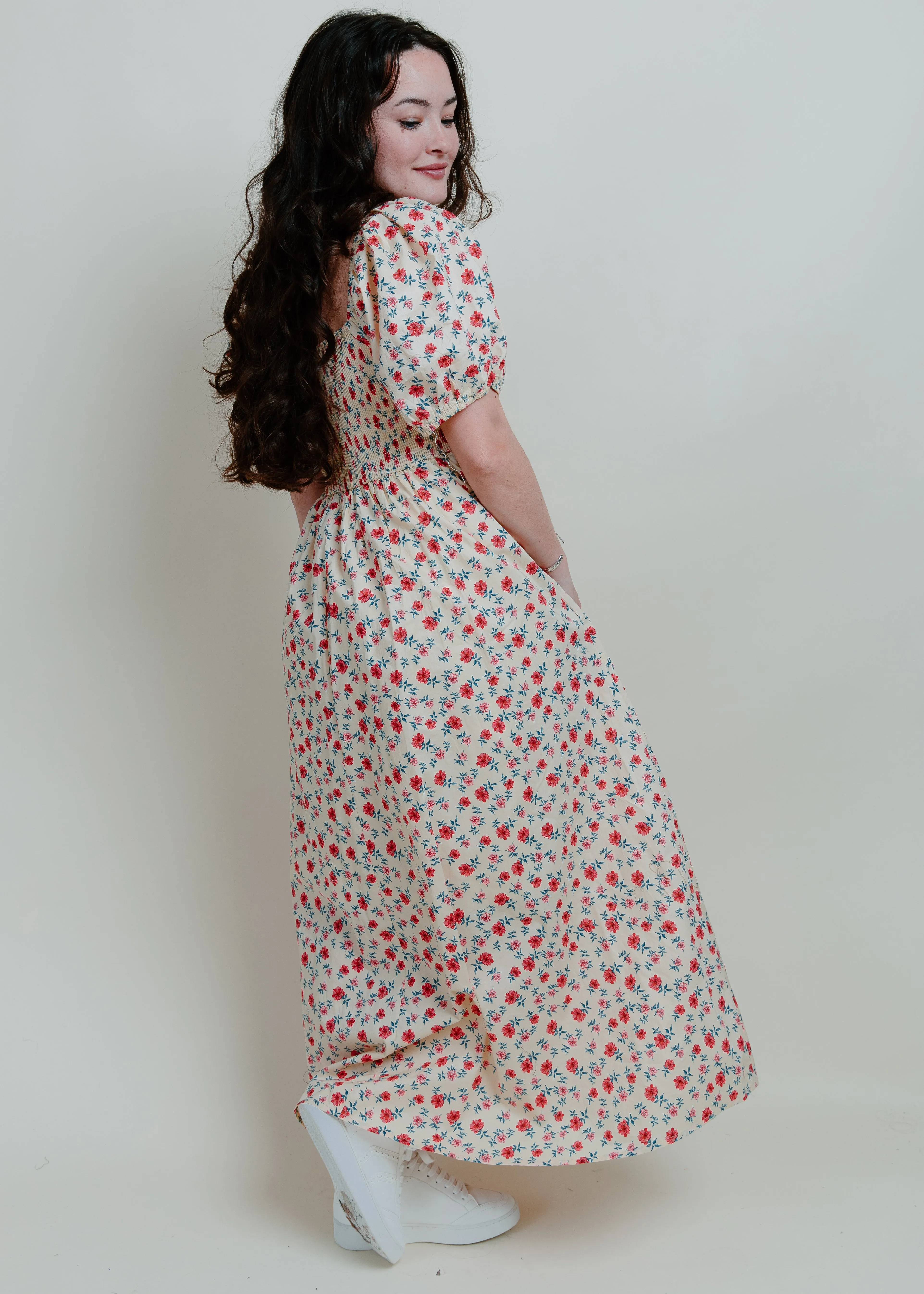 Marybelle Floral Midi Dress