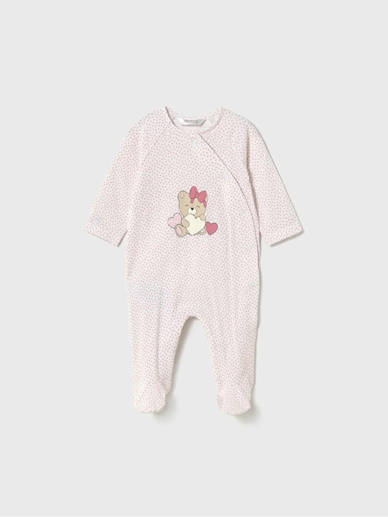 Mayoral Baby Girl Teddy Bear Babygrow- 2 Colours