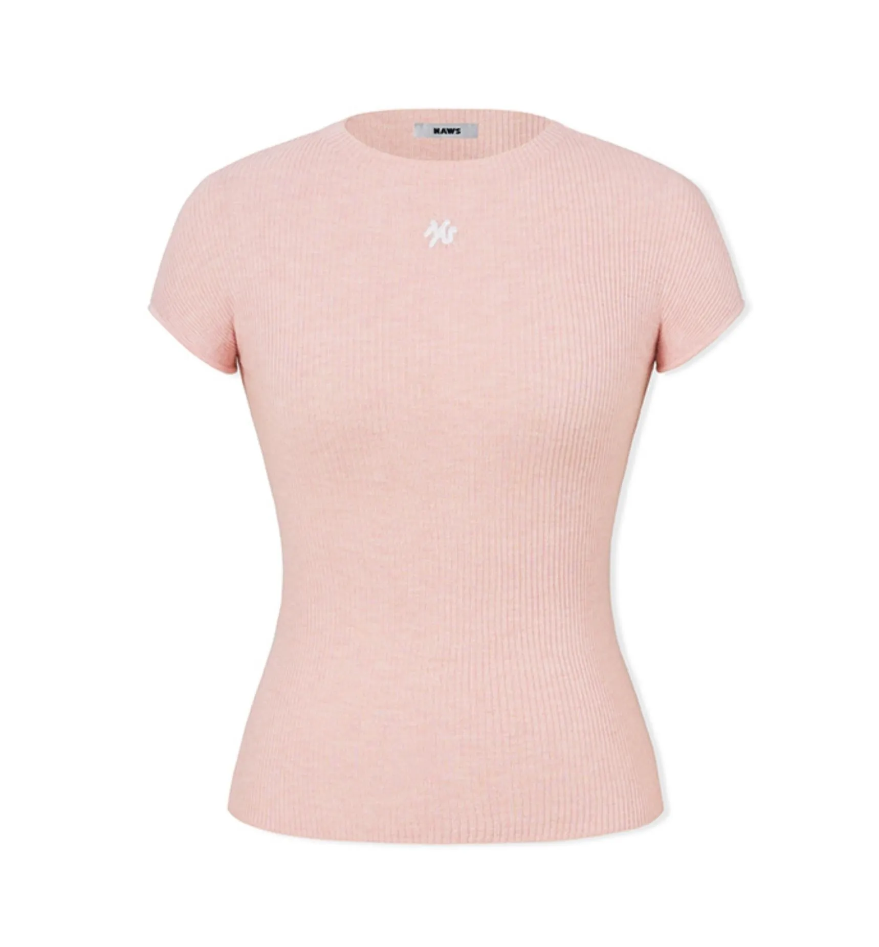 Merino Wool Peplum Knit T-shirt