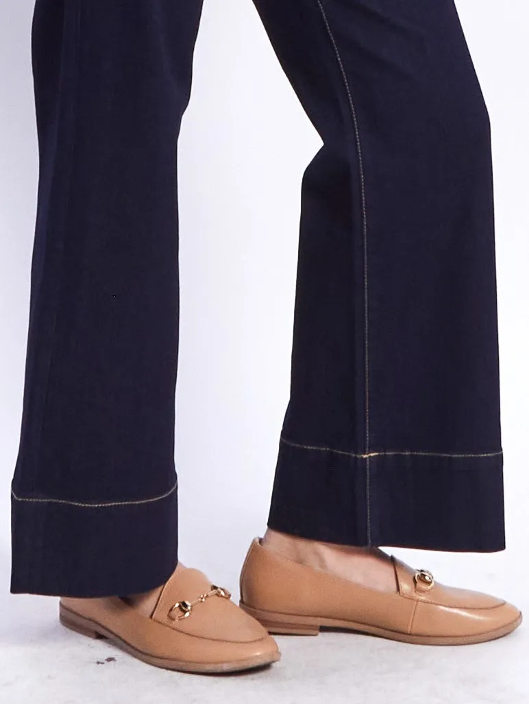 Milan Wide Leg Jeans - Ink