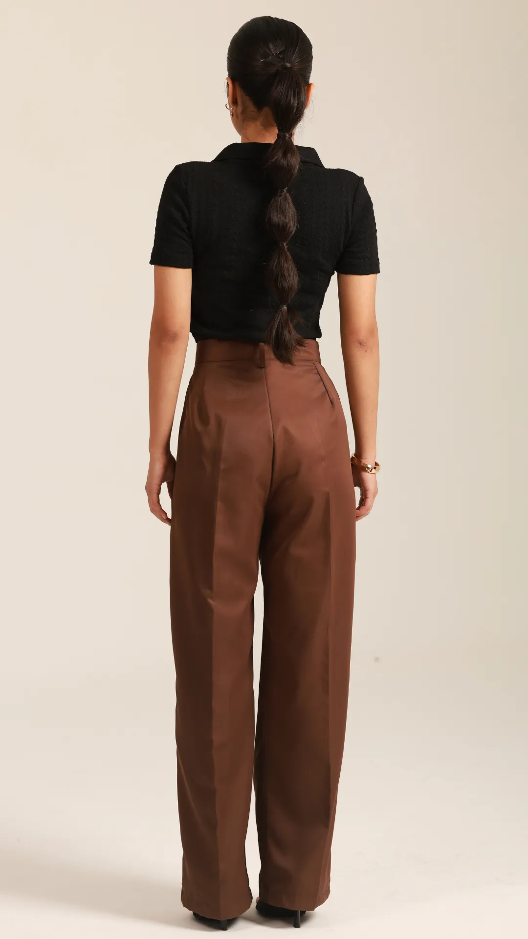Mocha Mousse Tailored Pants
