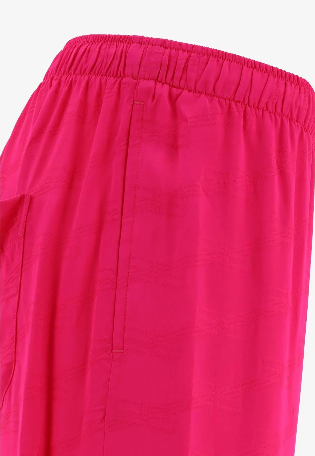 Monogram Wide-Leg Pants
