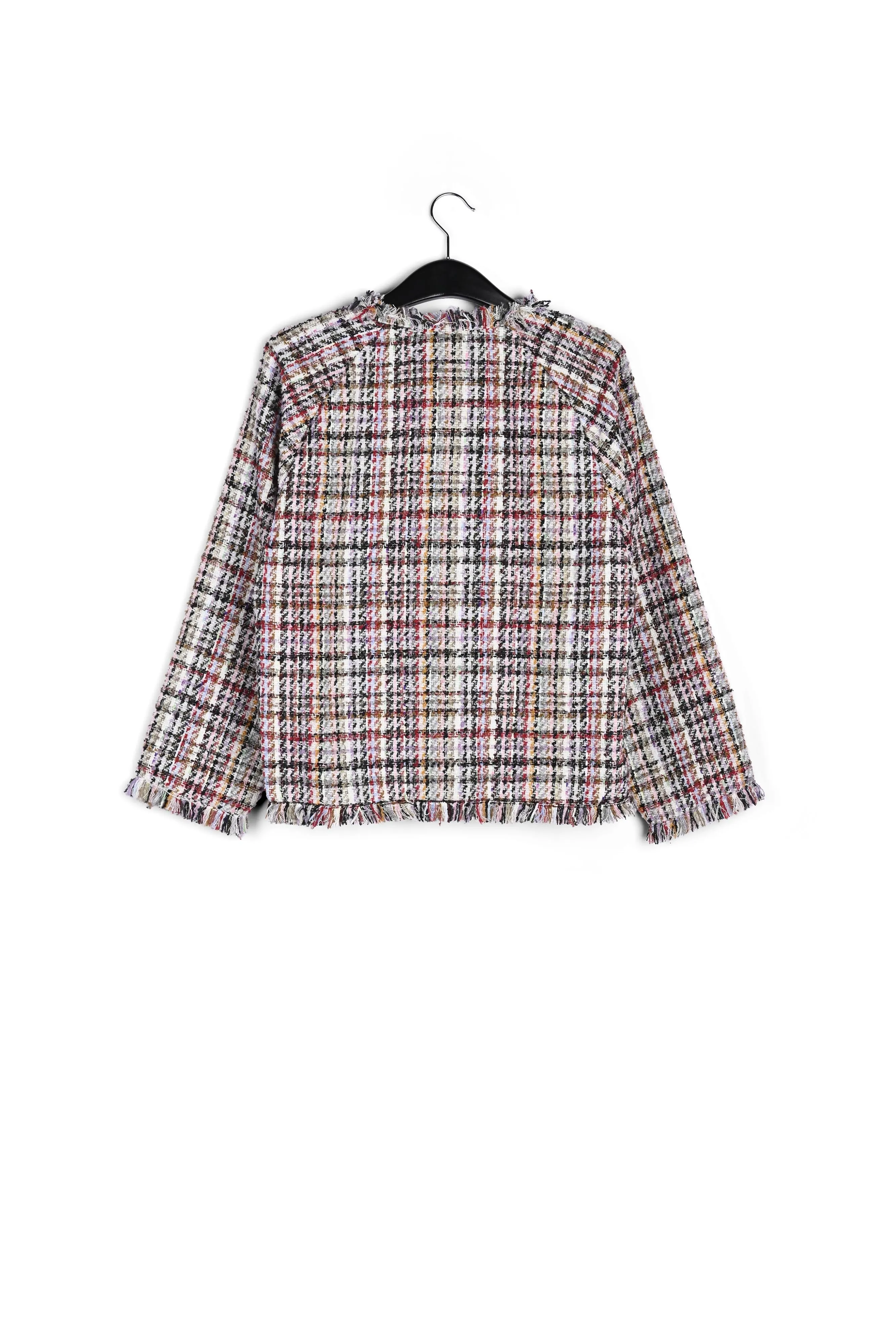 Multicolor tweed jacket