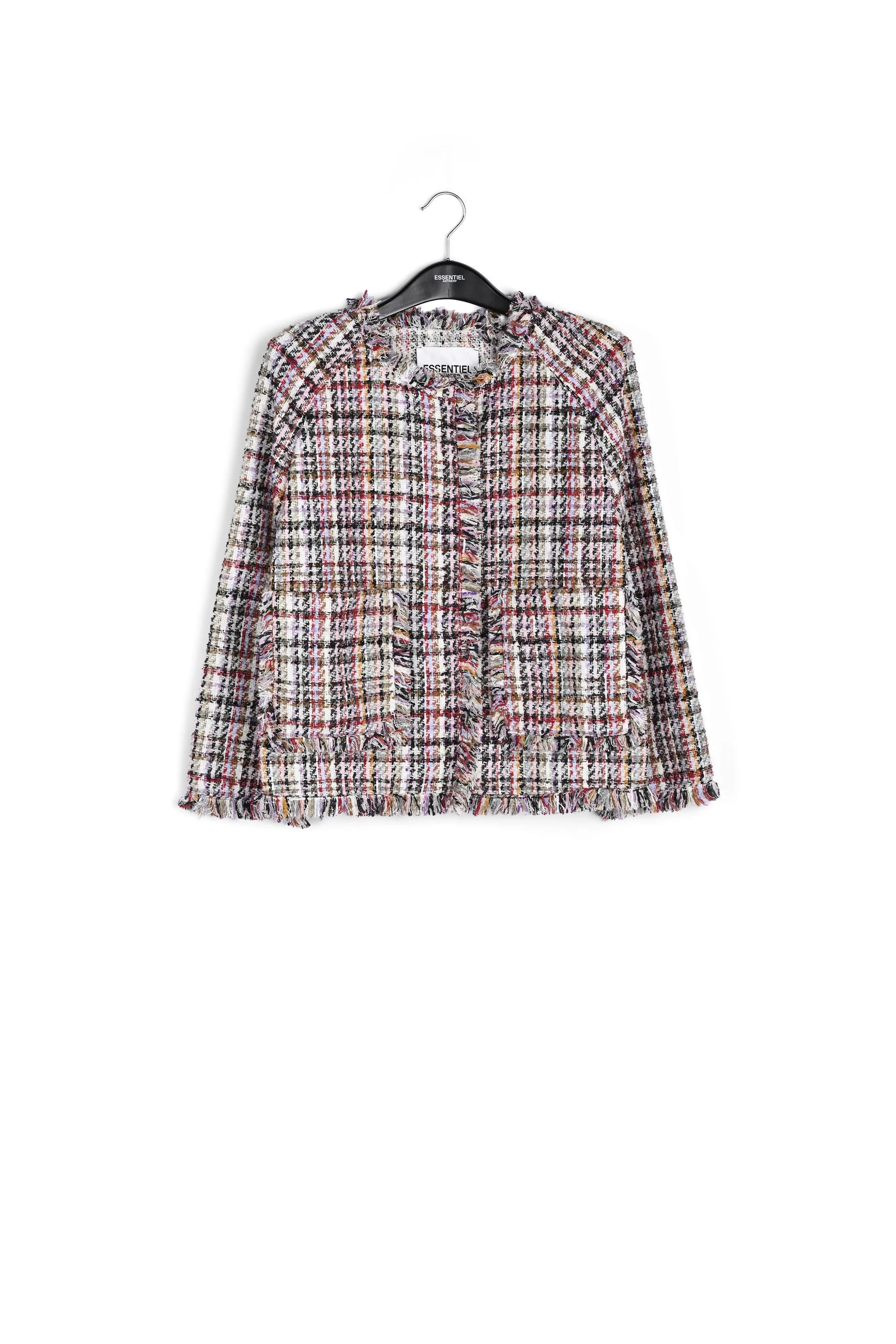 Multicolor tweed jacket