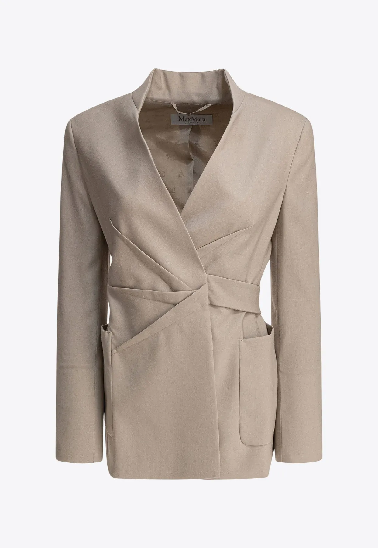 Nereo Double-Breasted Wool Blazer