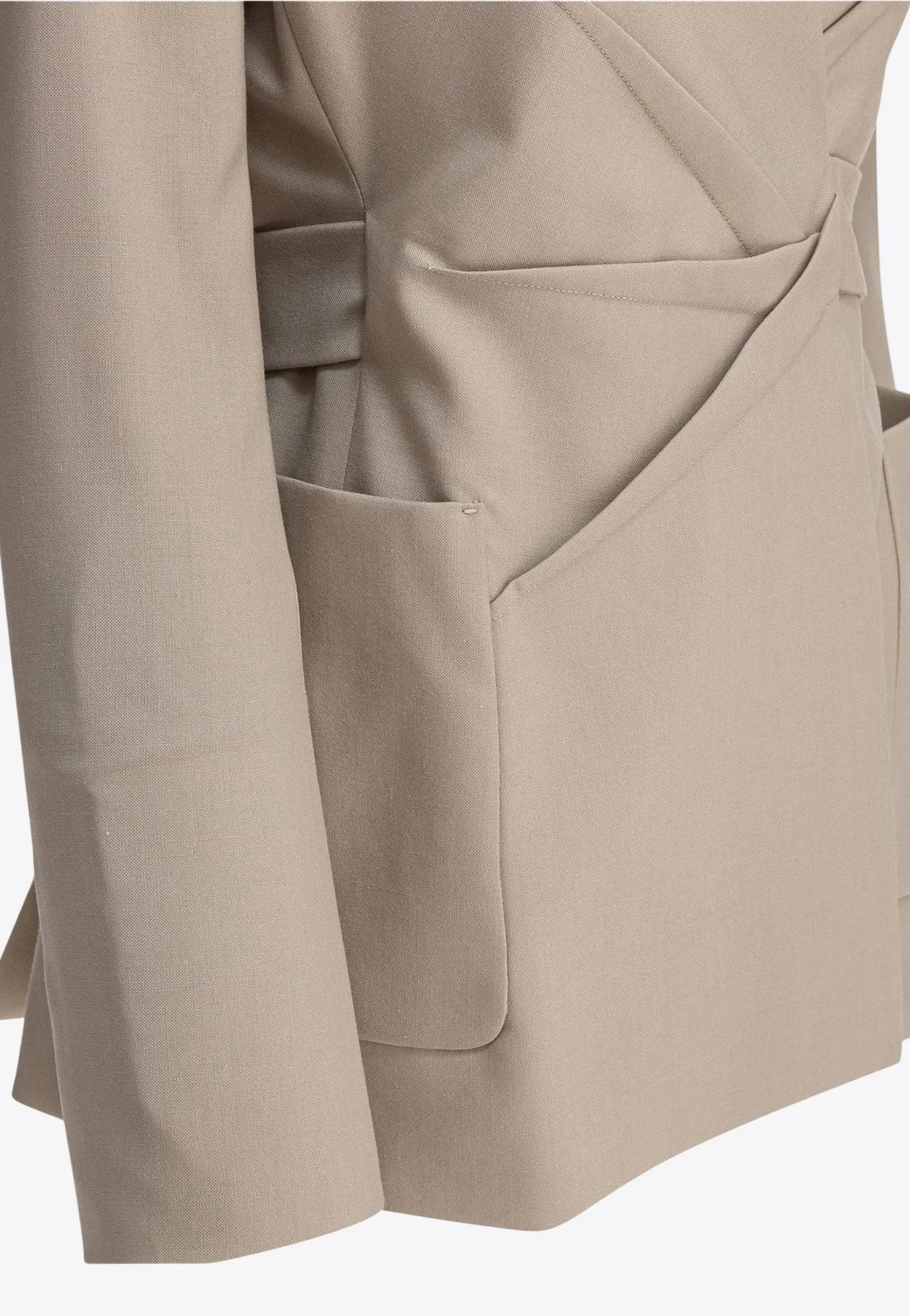 Nereo Double-Breasted Wool Blazer