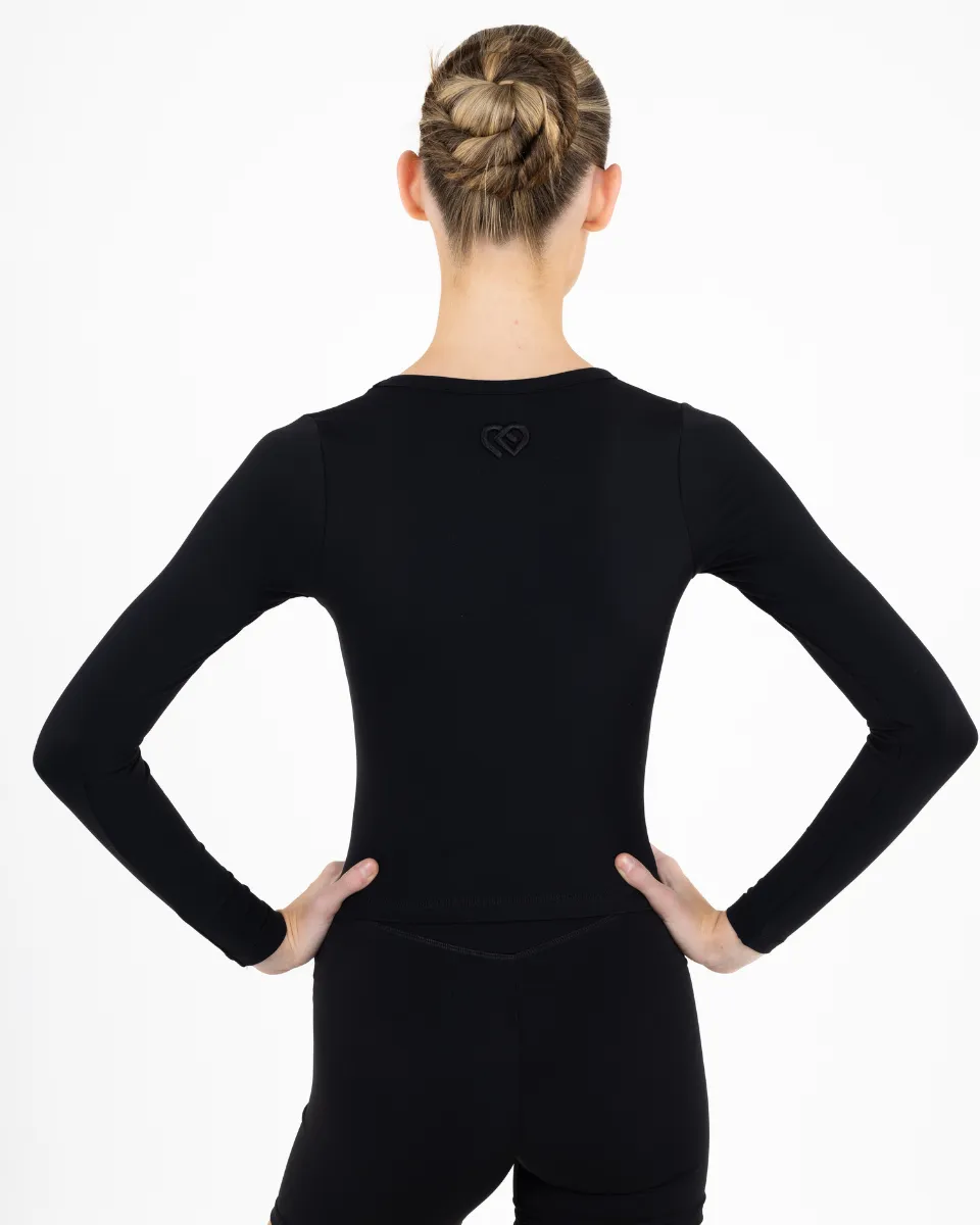 Noir Long Sleeve Top