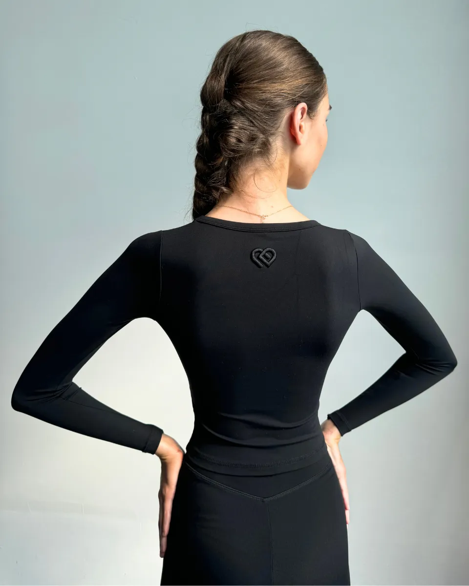 Noir Long Sleeve Top