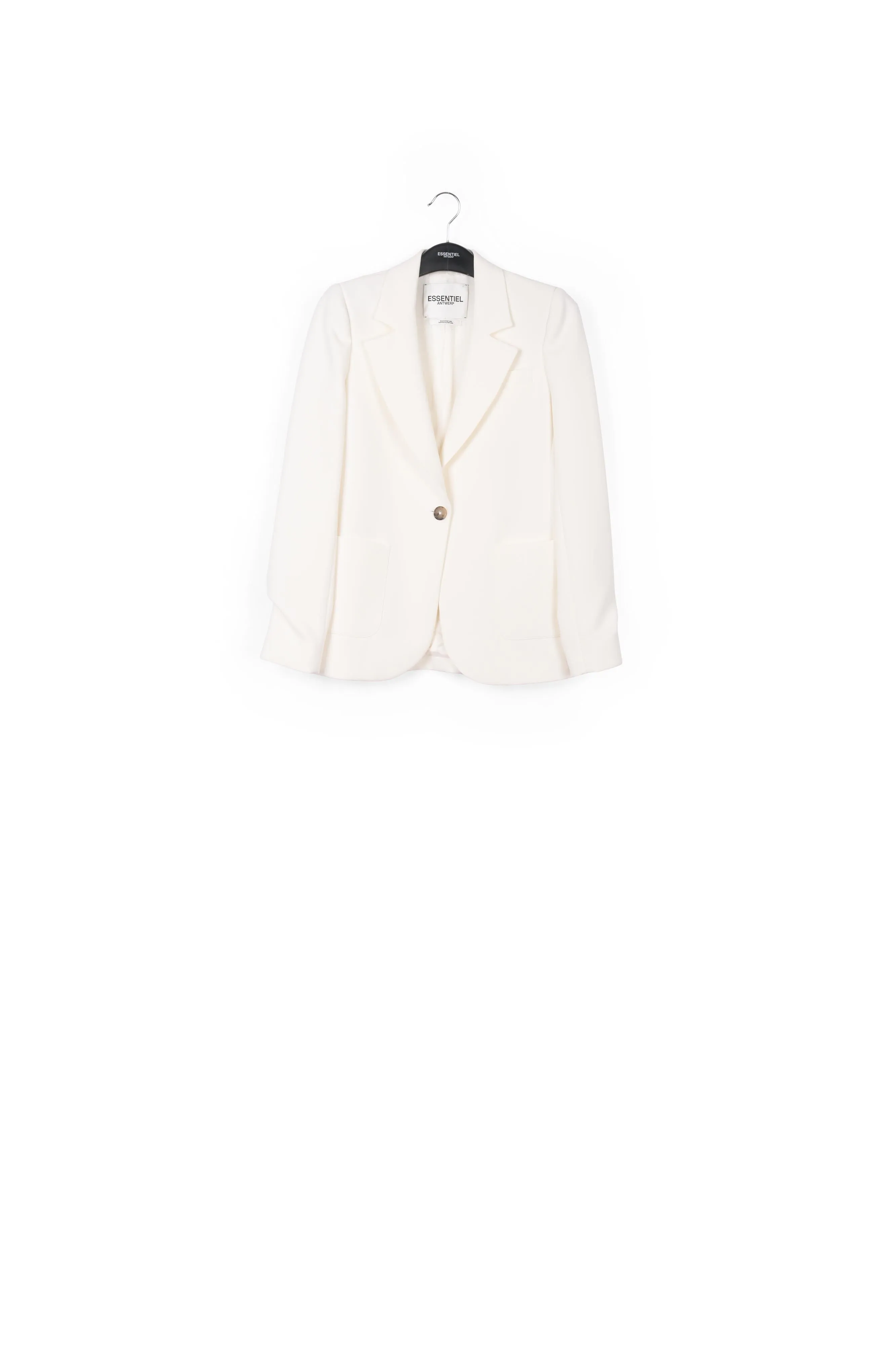 Off-white tailored blazer