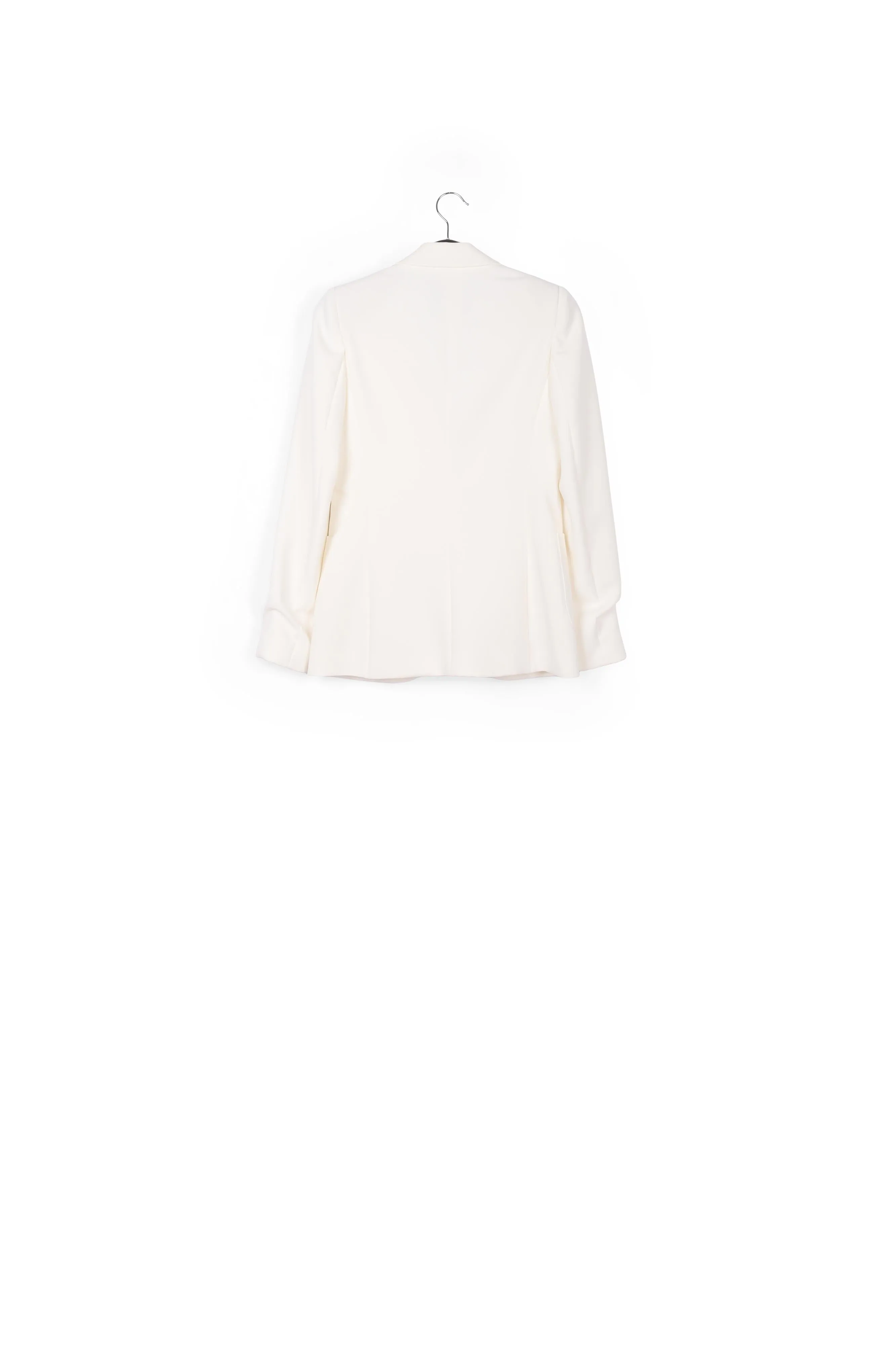 Off-white tailored blazer