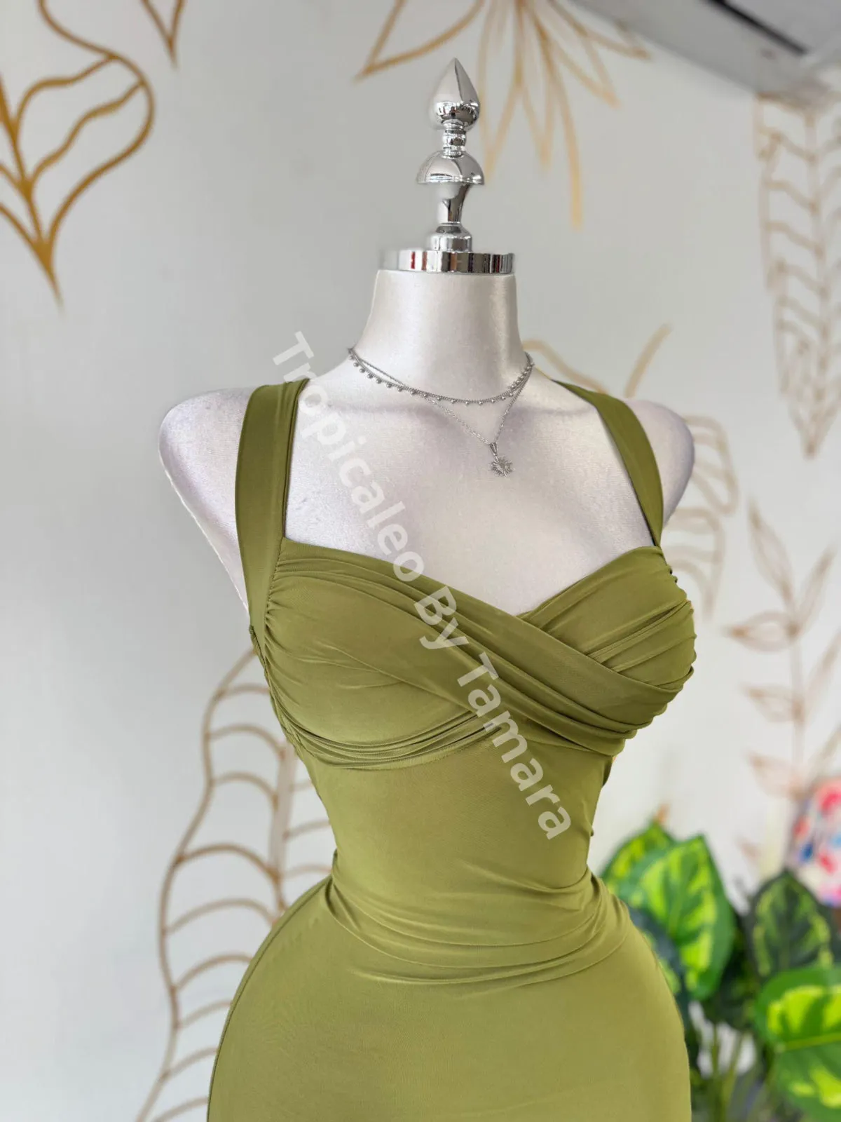 Olive Midi Dress