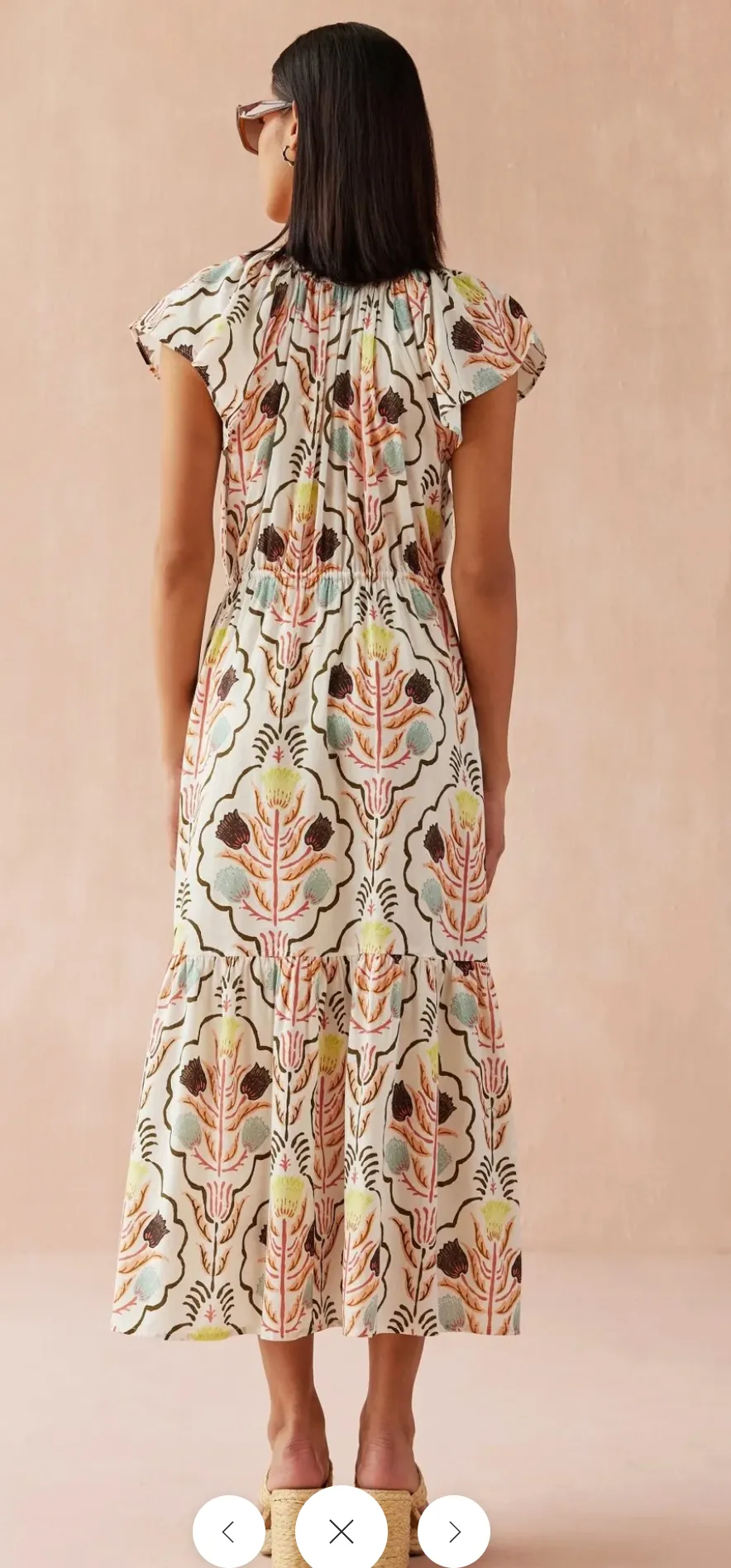 Ora Midi Dress Kirini Meadow