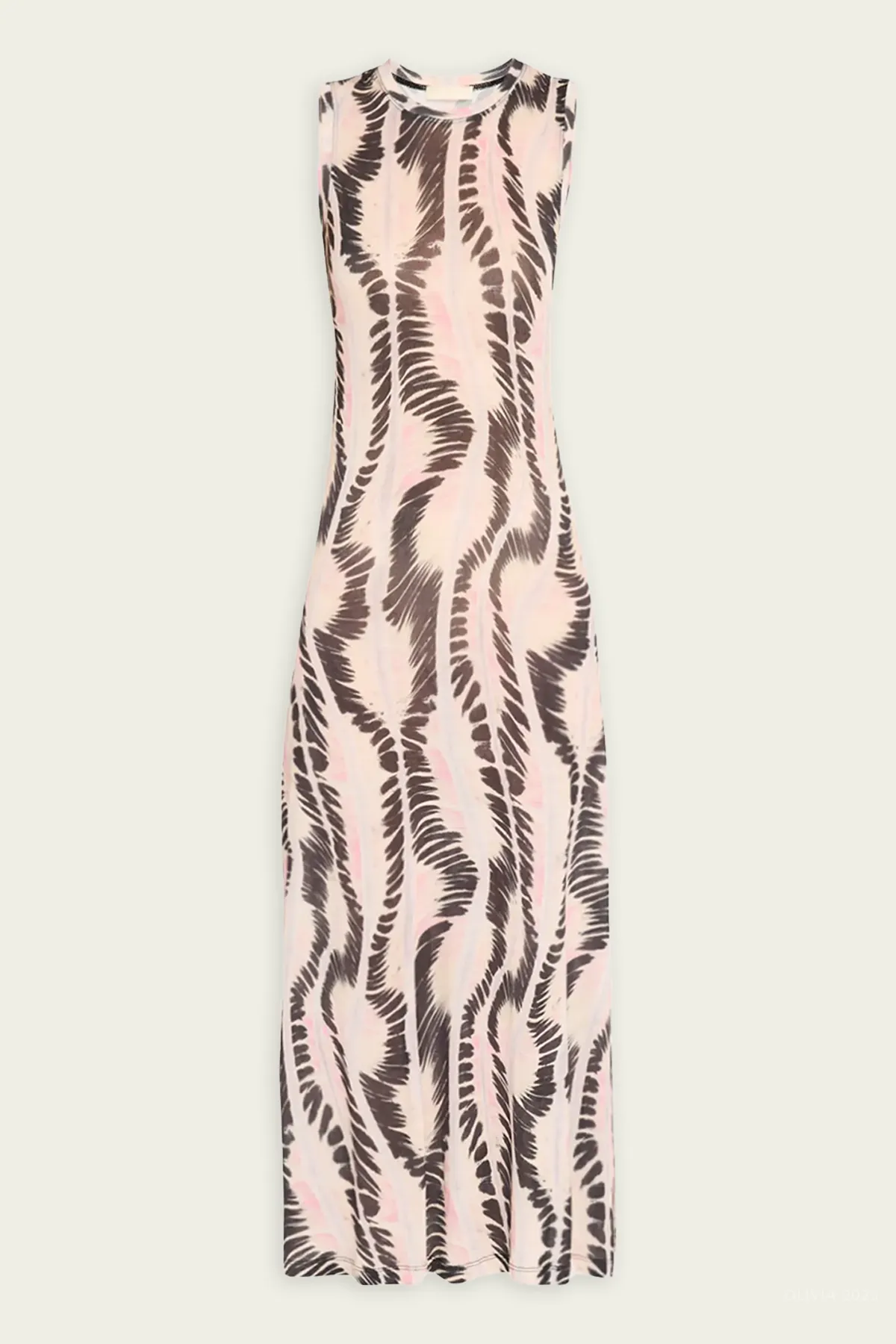 Orla Midi Dress in Obsidian