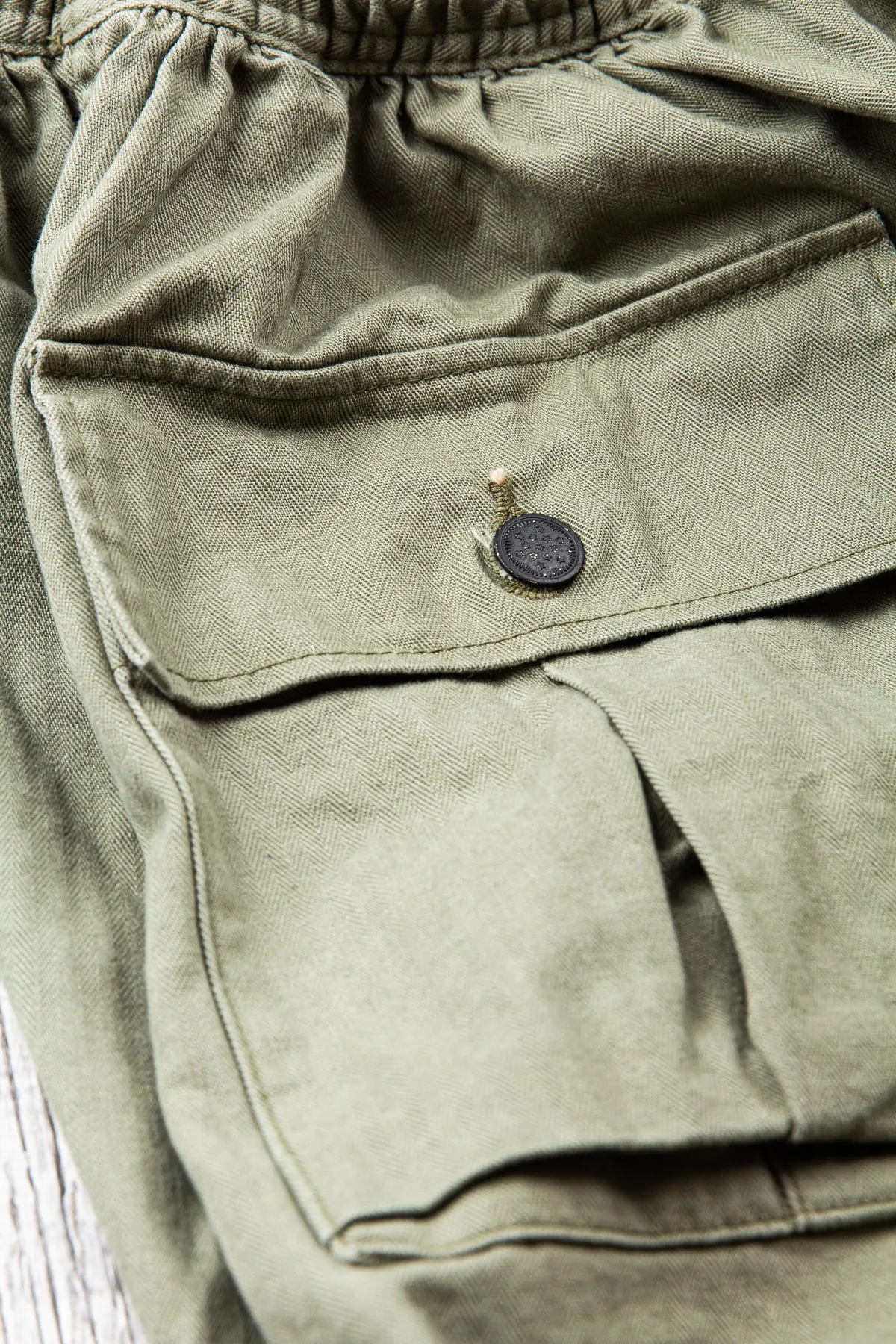 OrSlow Cotton HBT Wide Leg Trousers