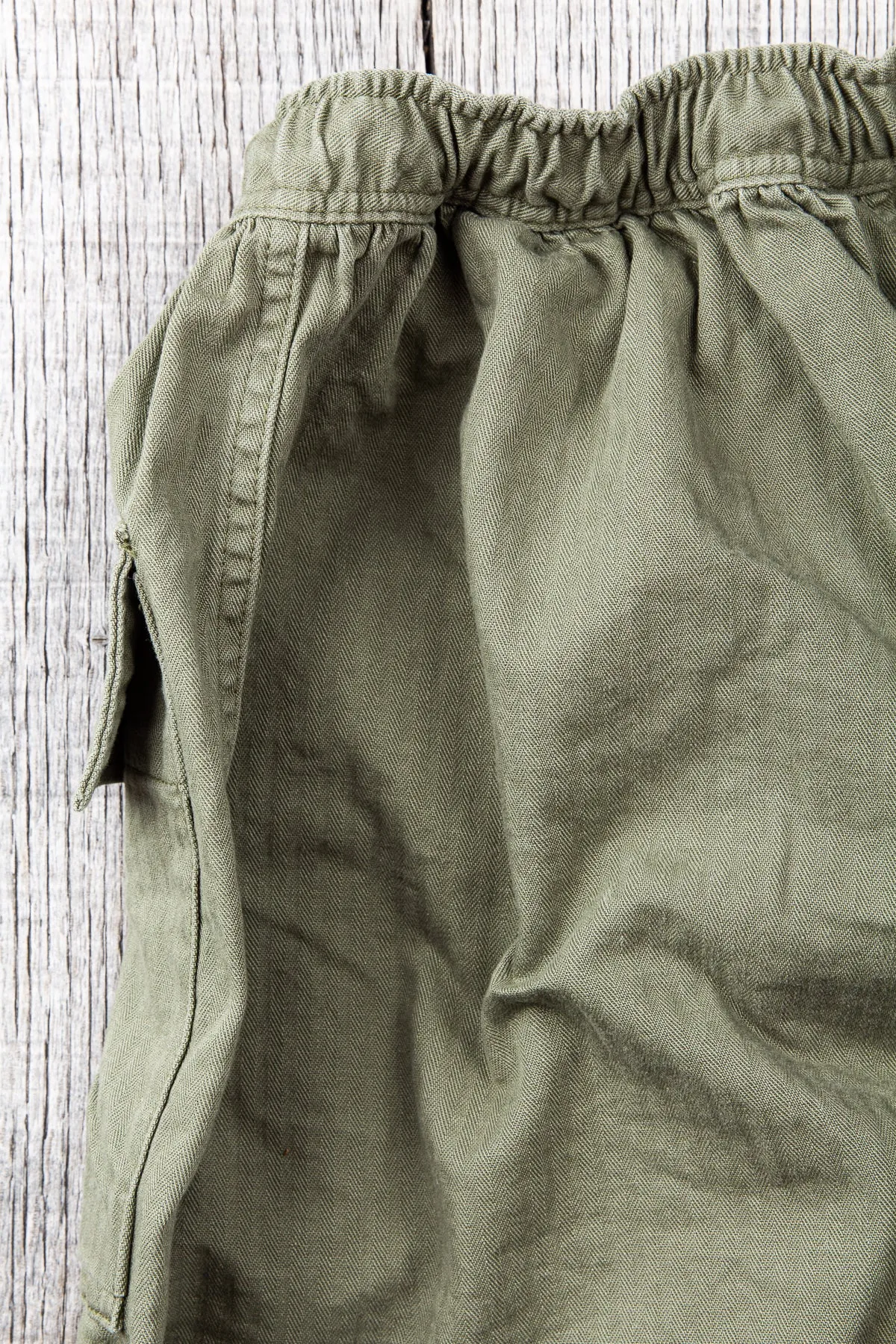 OrSlow Cotton HBT Wide Leg Trousers