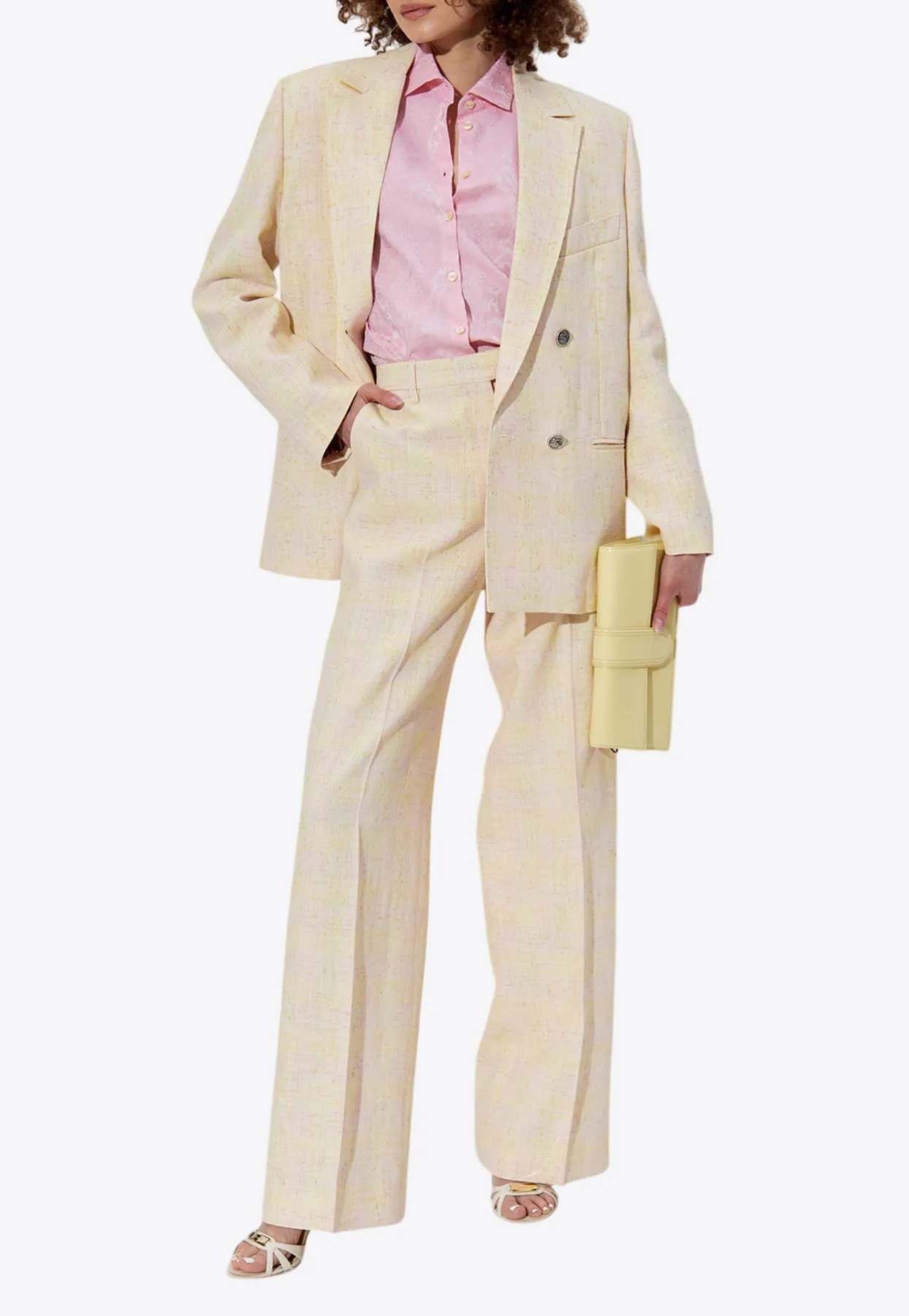 Oversized Double-Breasted Blazer