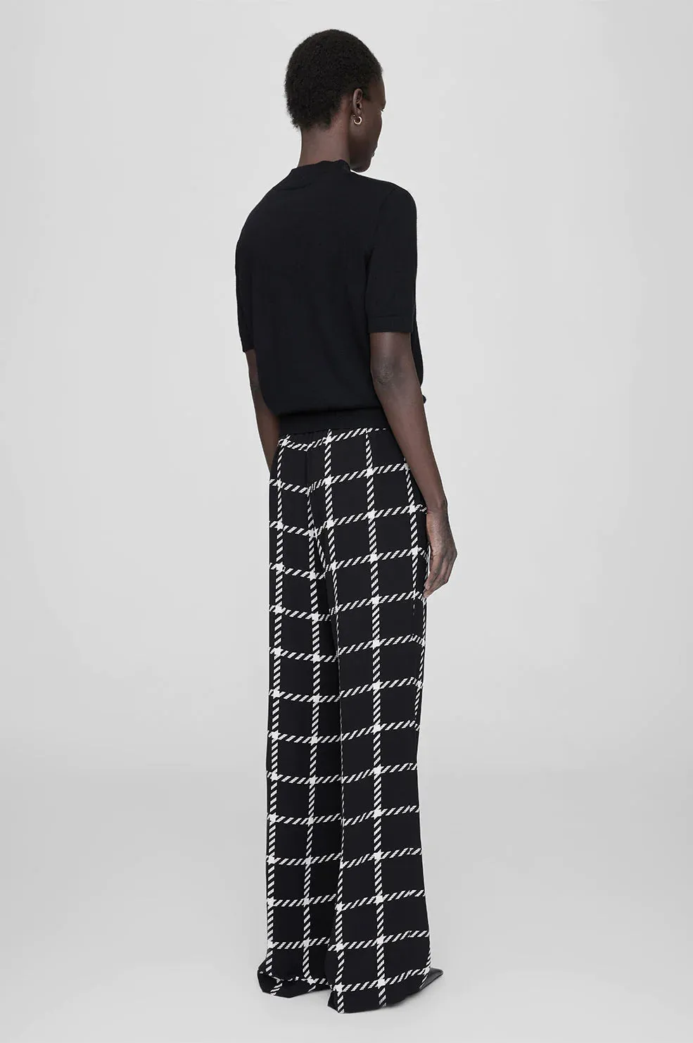 Owen pants - black & white