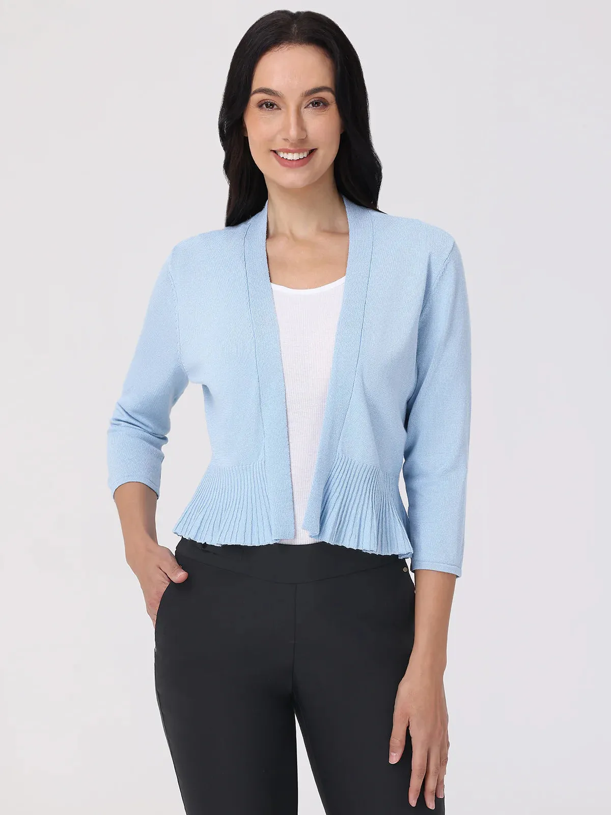 Peplum Cardigan