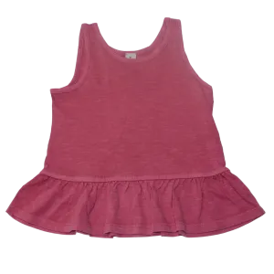 Pink Peplum Vest
