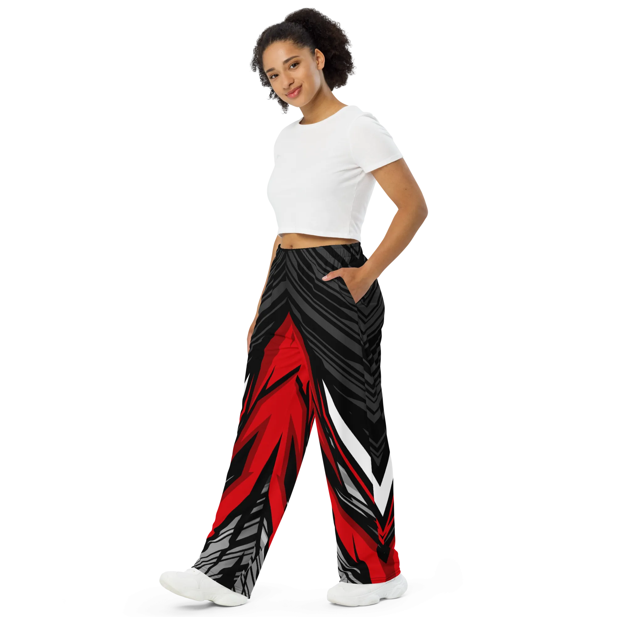Player1Apparel unisex wide-leg pants