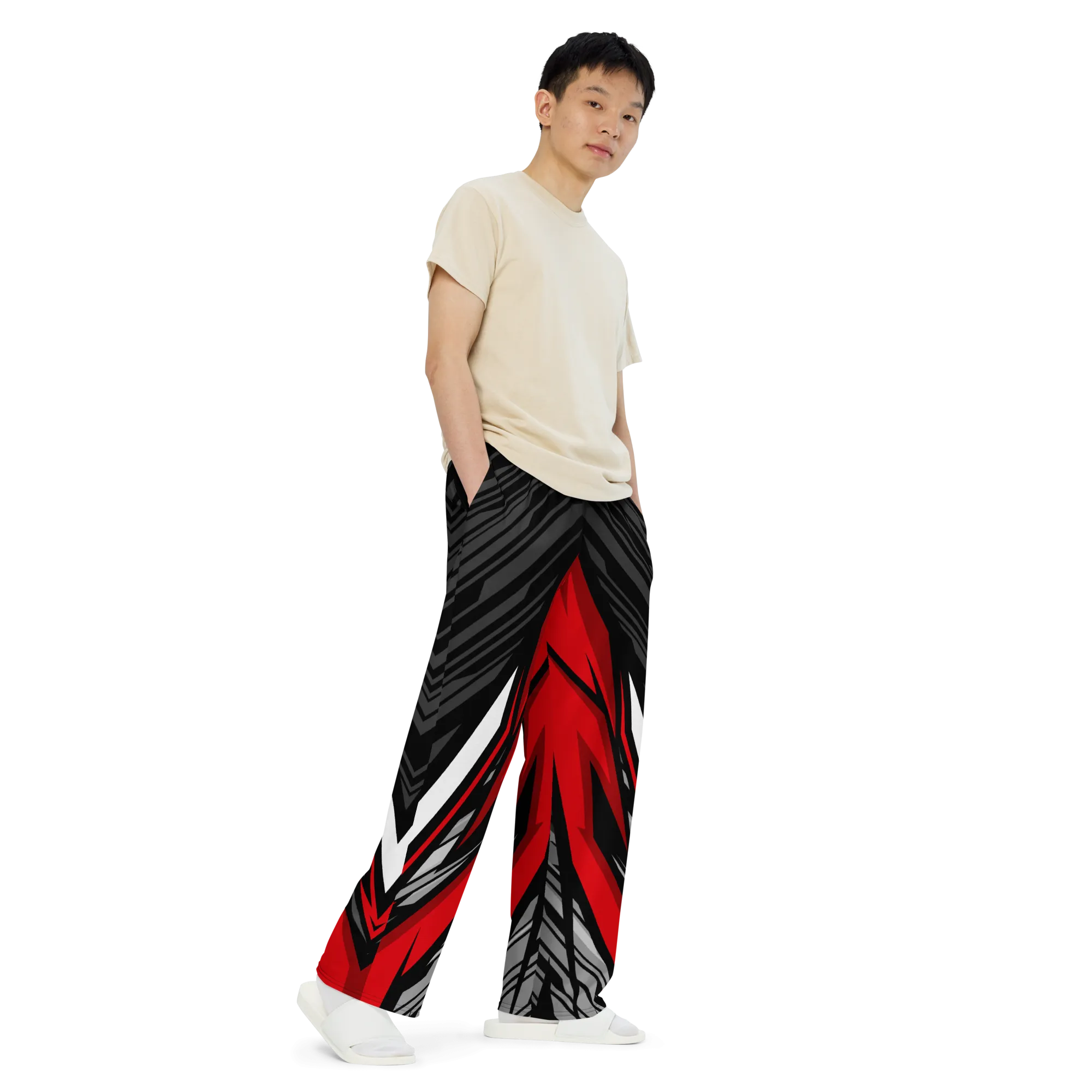 Player1Apparel unisex wide-leg pants