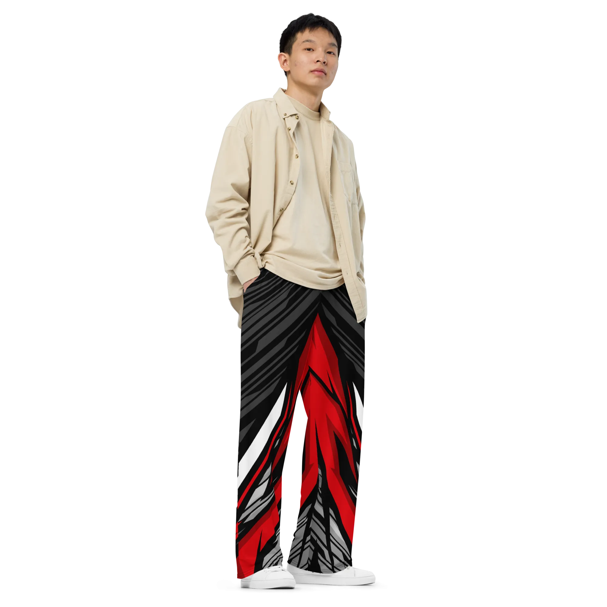 Player1Apparel unisex wide-leg pants