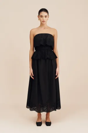 Posse Beryl Strapless Top - Black