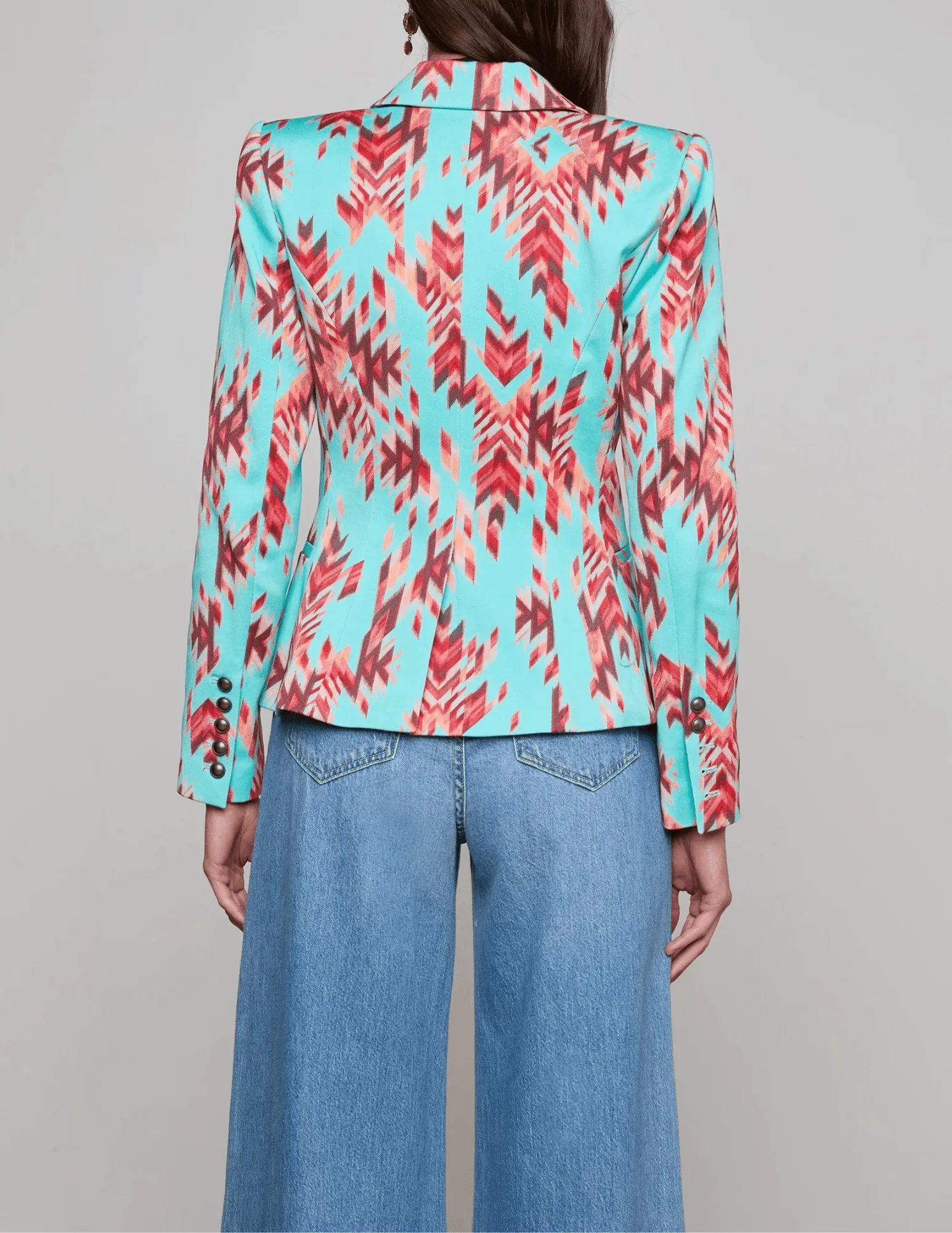 PRE-ORDER-L'Agence Marie Slim-Fit Double Breasted Blazer