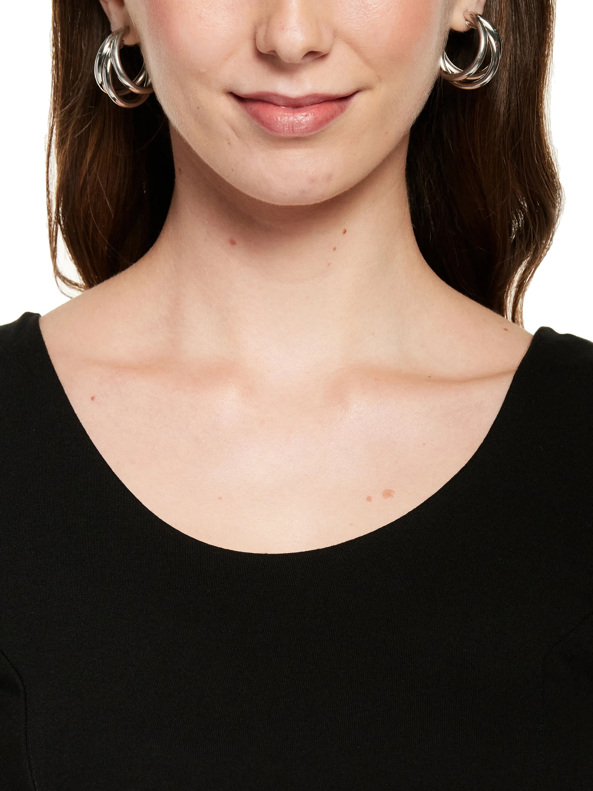 Princess Peplum Cotton Modal Top