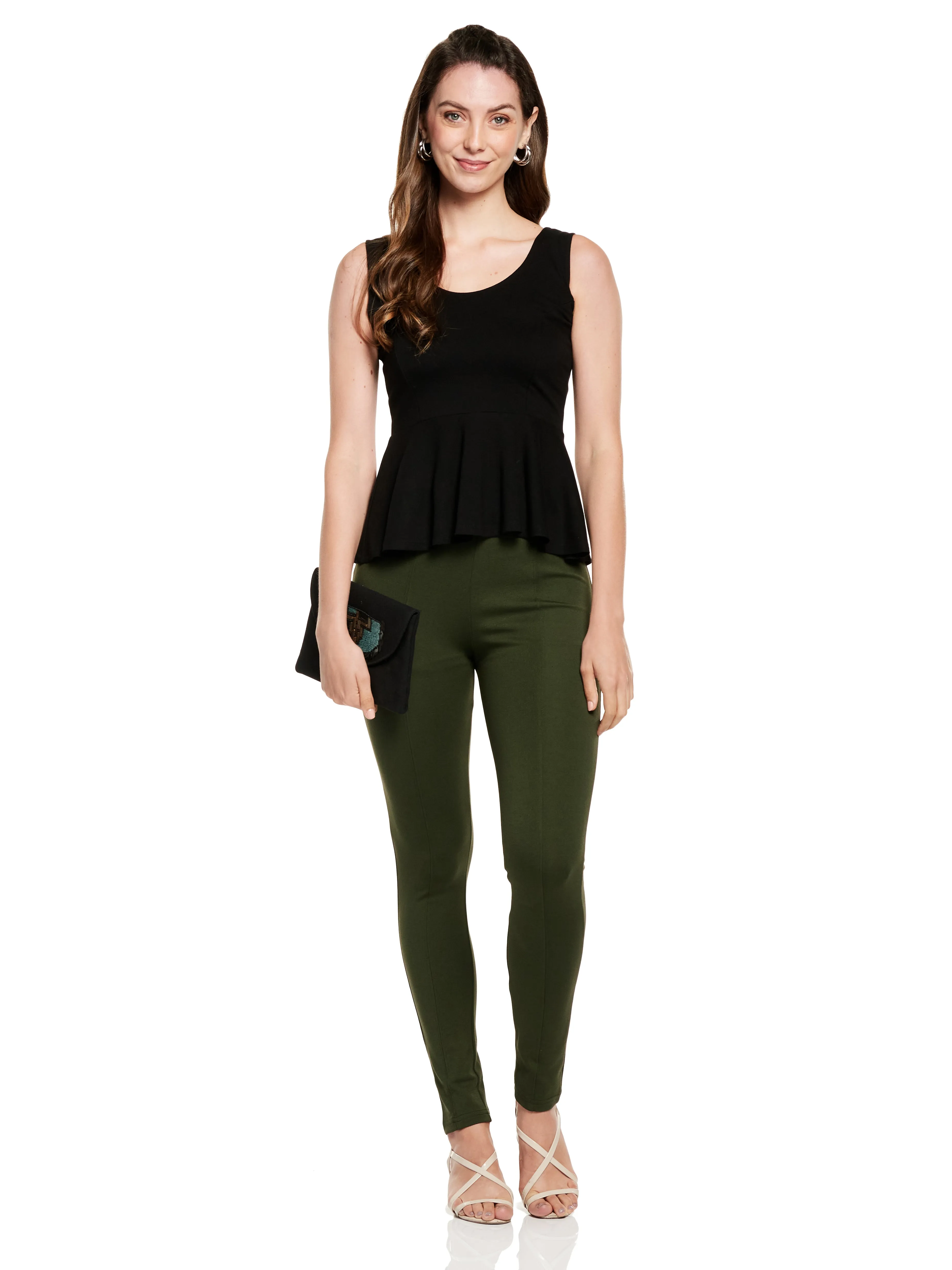 Princess Peplum Cotton Modal Top