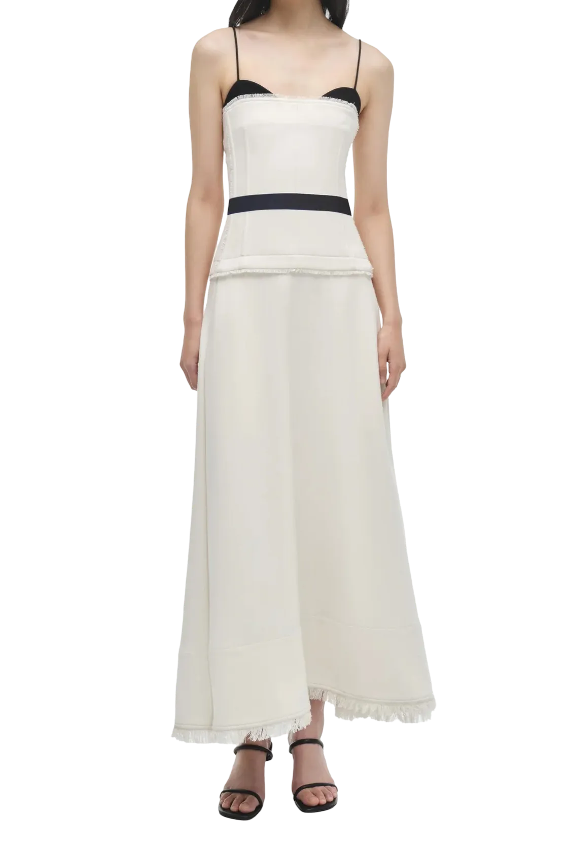 Quinlin Midi Dress - Snow