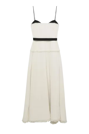 Quinlin Midi Dress - Snow