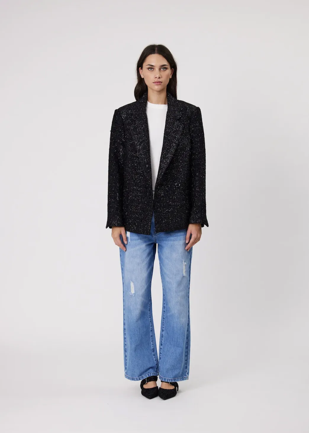 REMAIN Mali Blazer - Black