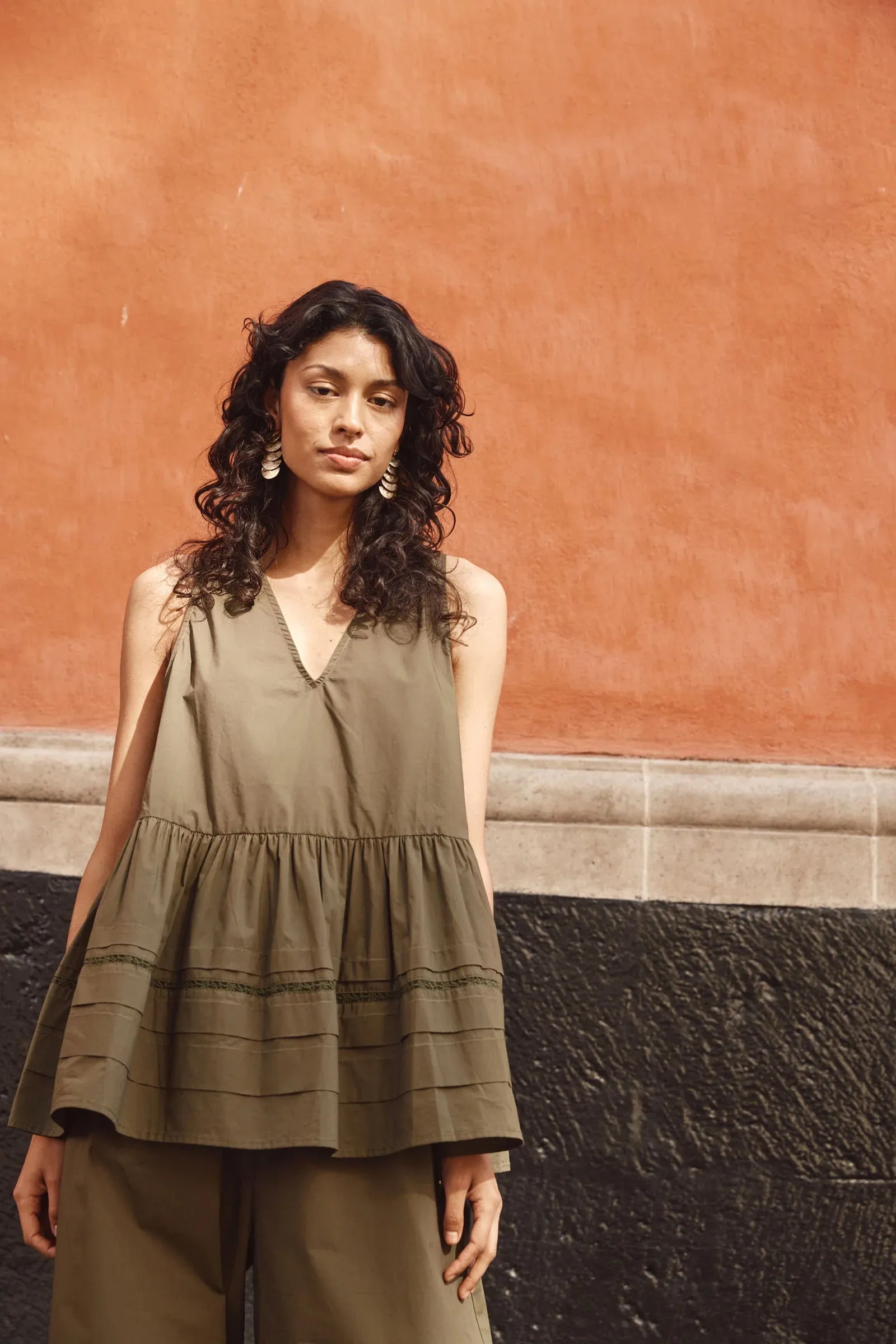 Remi Top - Olive