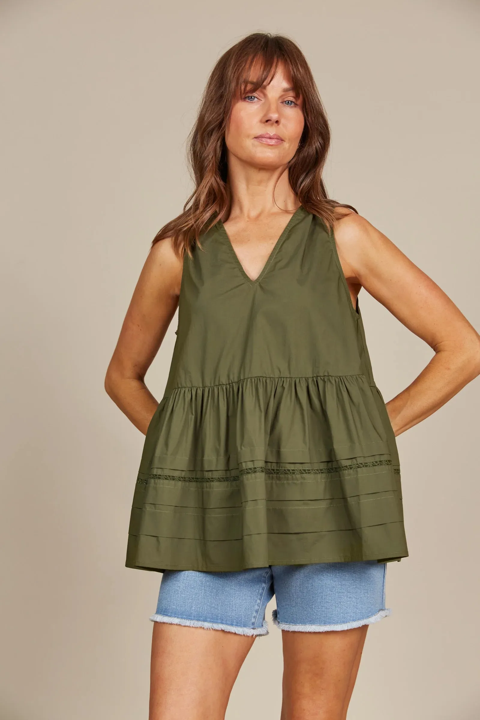 Remi Top - Olive
