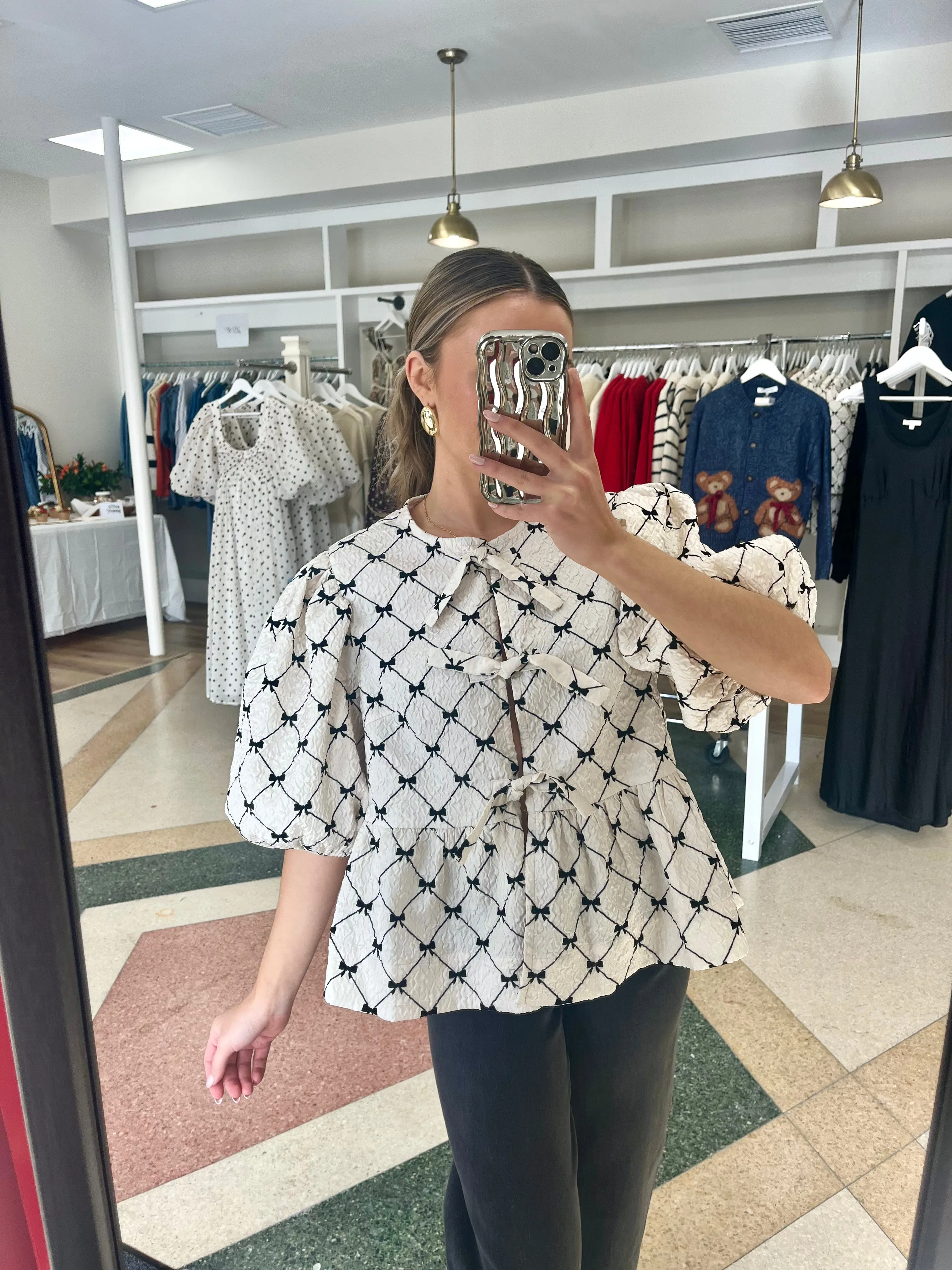 *Restock* Annie Blouse- Ivory