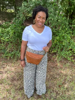 Reverse Wide Leg Pants (plus)