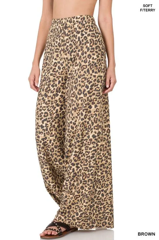 Reverse Wide Leg Pants (plus)