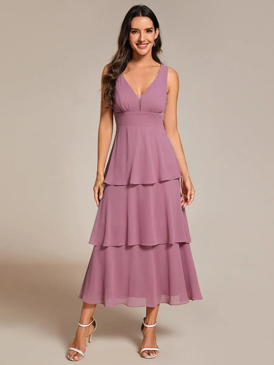 Roycebridal Jenny layered mother of the bride or guest dress