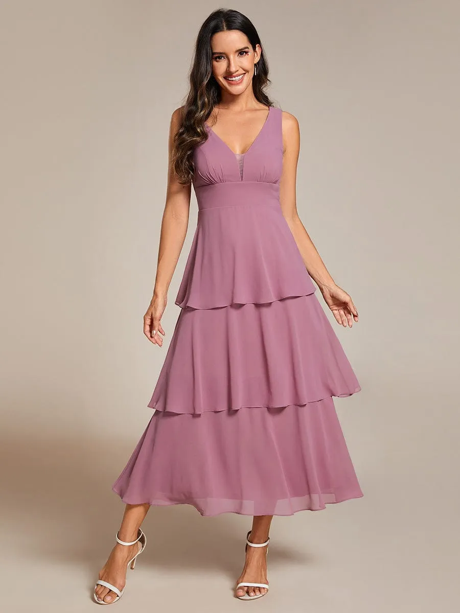 Roycebridal Jenny layered mother of the bride or guest dress